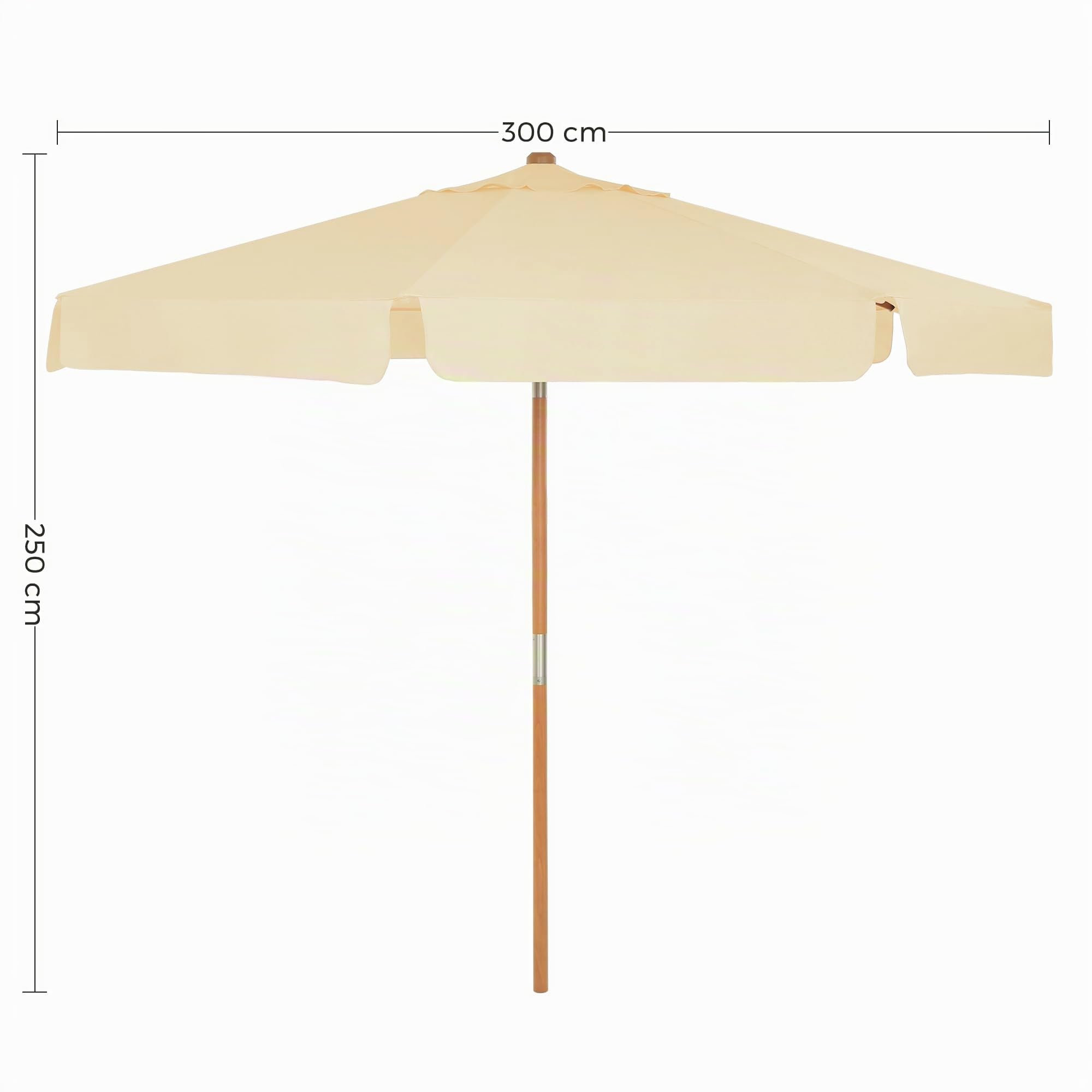 songmics-sonnenschirm-gpu32be-300-cm-achteckig-holz-beige image 7