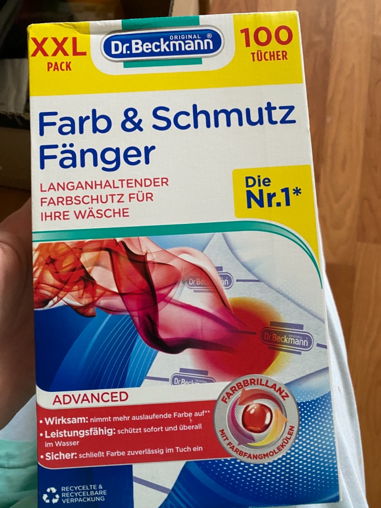 Weiße Wäsche bleibt weiß