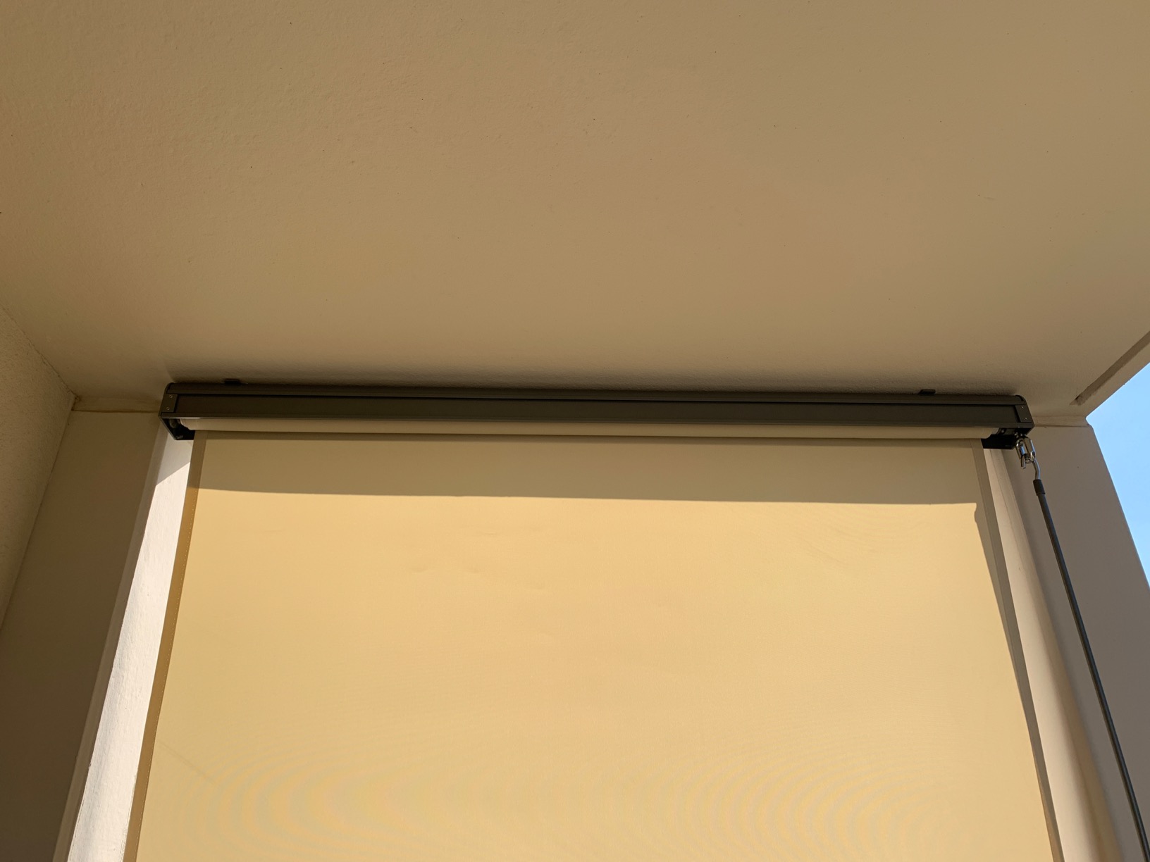 Passt genau ans Fenster