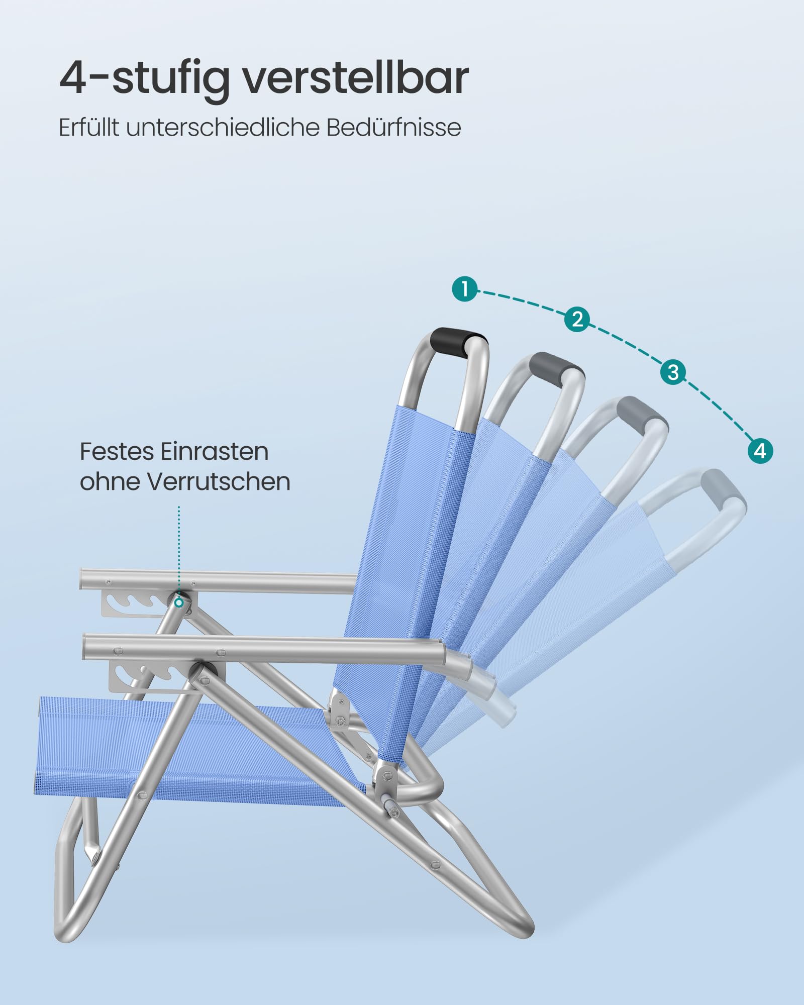 songmics-strandstuhl-klappstuhl-mit-4-stufig-verstellbarer-r-ckenlehne-und-armle-3 image 4
