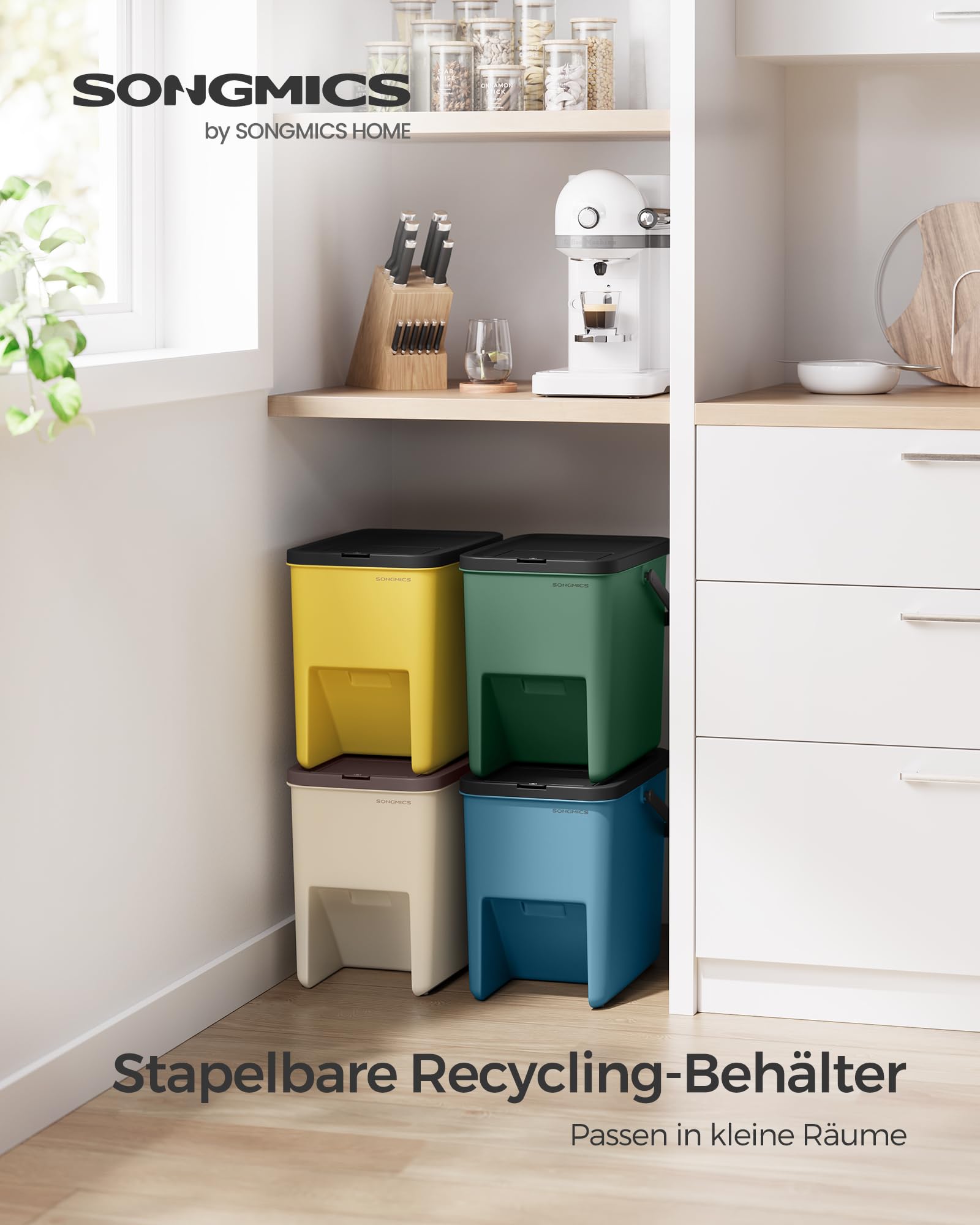 songmics-m-lltrennsystem-4er-set-je-20-l-stapelbar-gelb-blau-beige-gr-n image 2