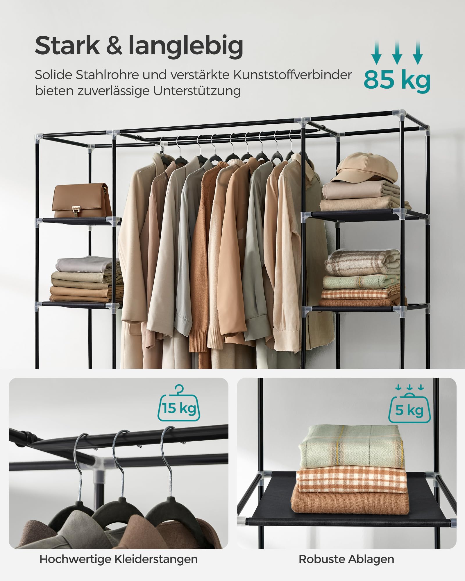 songmics-lsf03h-stoffschrank-kleiderschrank-150-x-45-x-175-cm-schwarz image 8