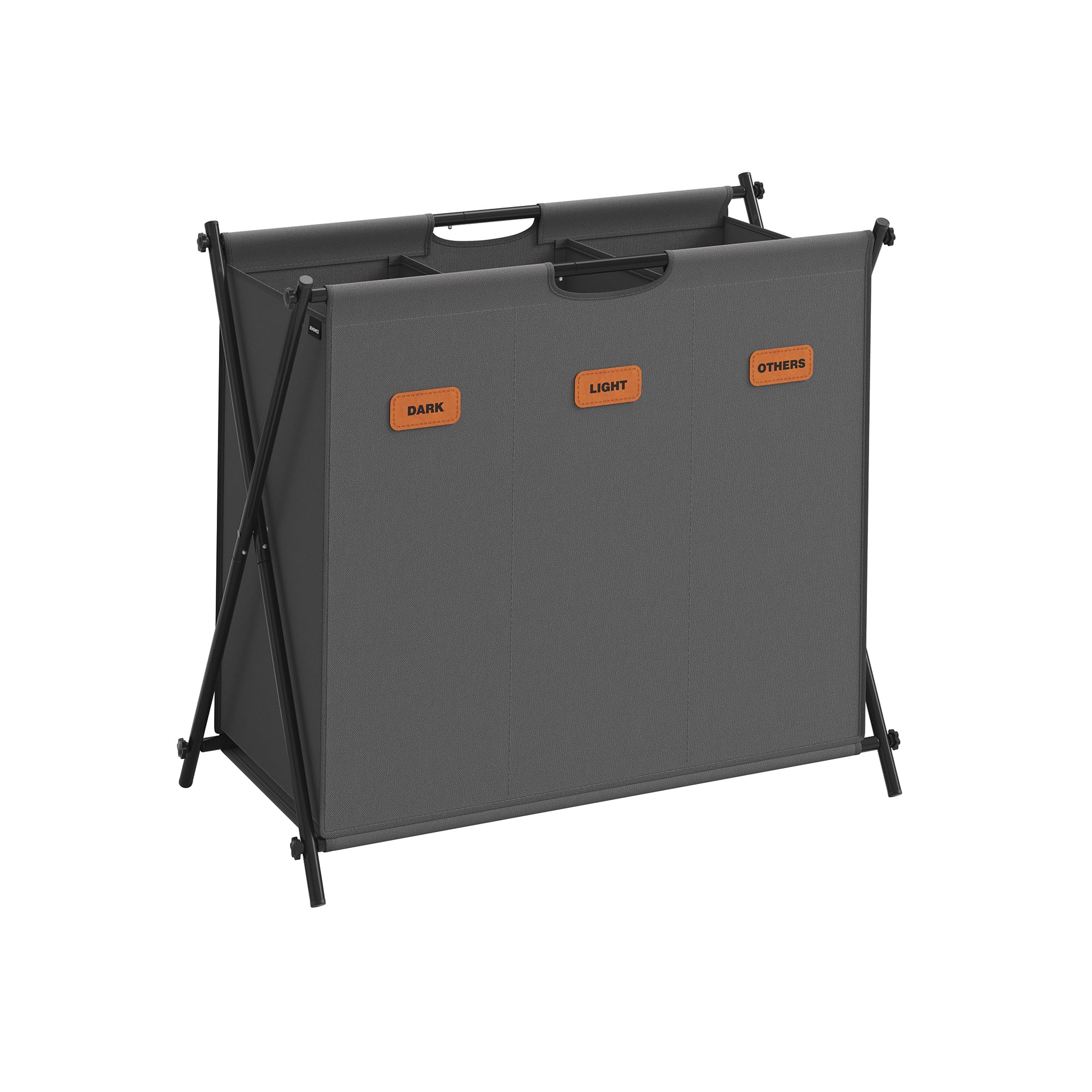 songmics-w-schekorb-lcb130g01-135-liter-3-f-cher-schiefergrau image 1