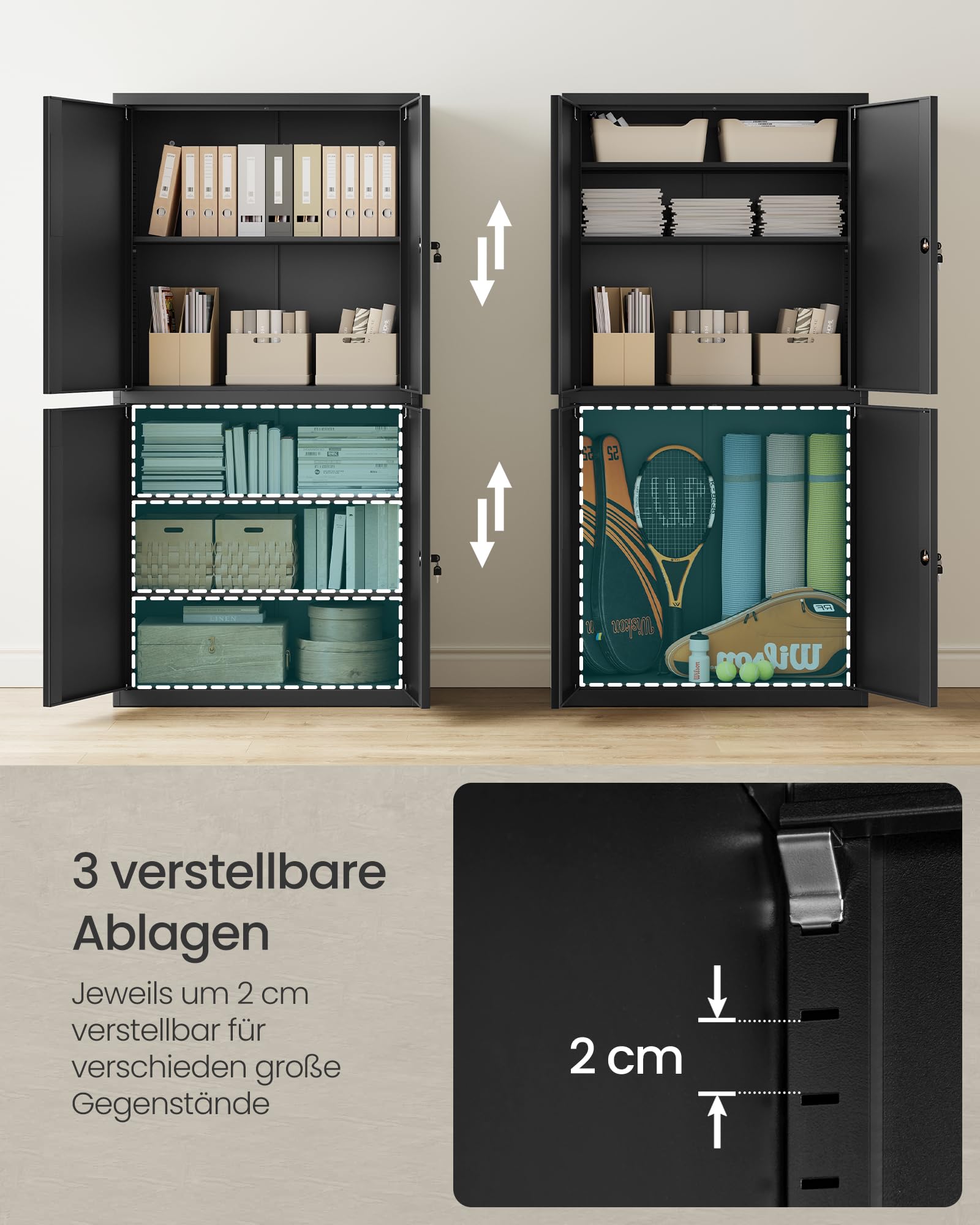 songmics-aktenschrank-omc016b01-stahl-40x80x180cm-mattschwarz image 5