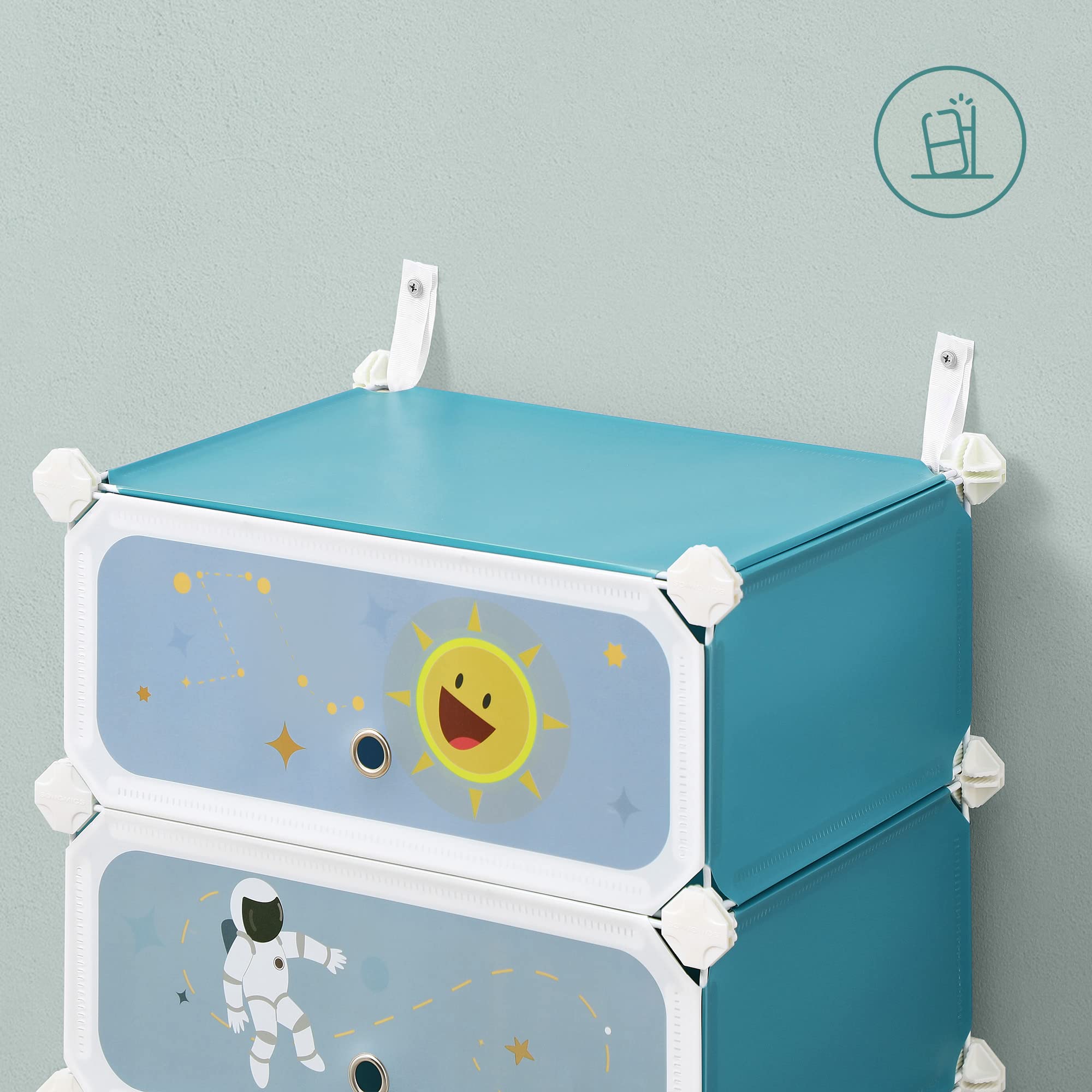 songmics-lpc904q01-kinderschuhregal-6-f-cher-weltraum-blau-43x31x105-cm image 8