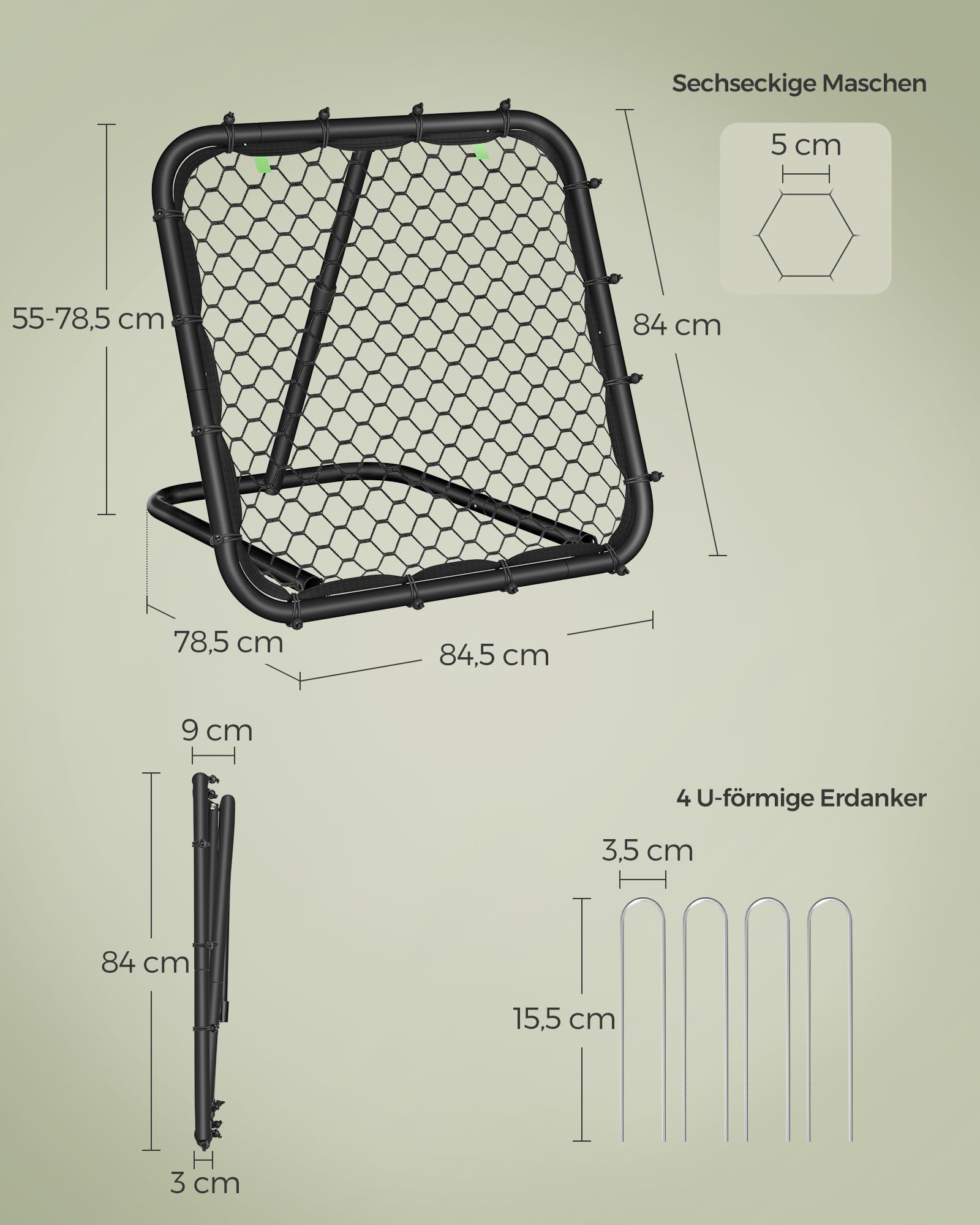 songmics-fu-ball-rebounder-tor-tragbar-winkelverstellbar image 4