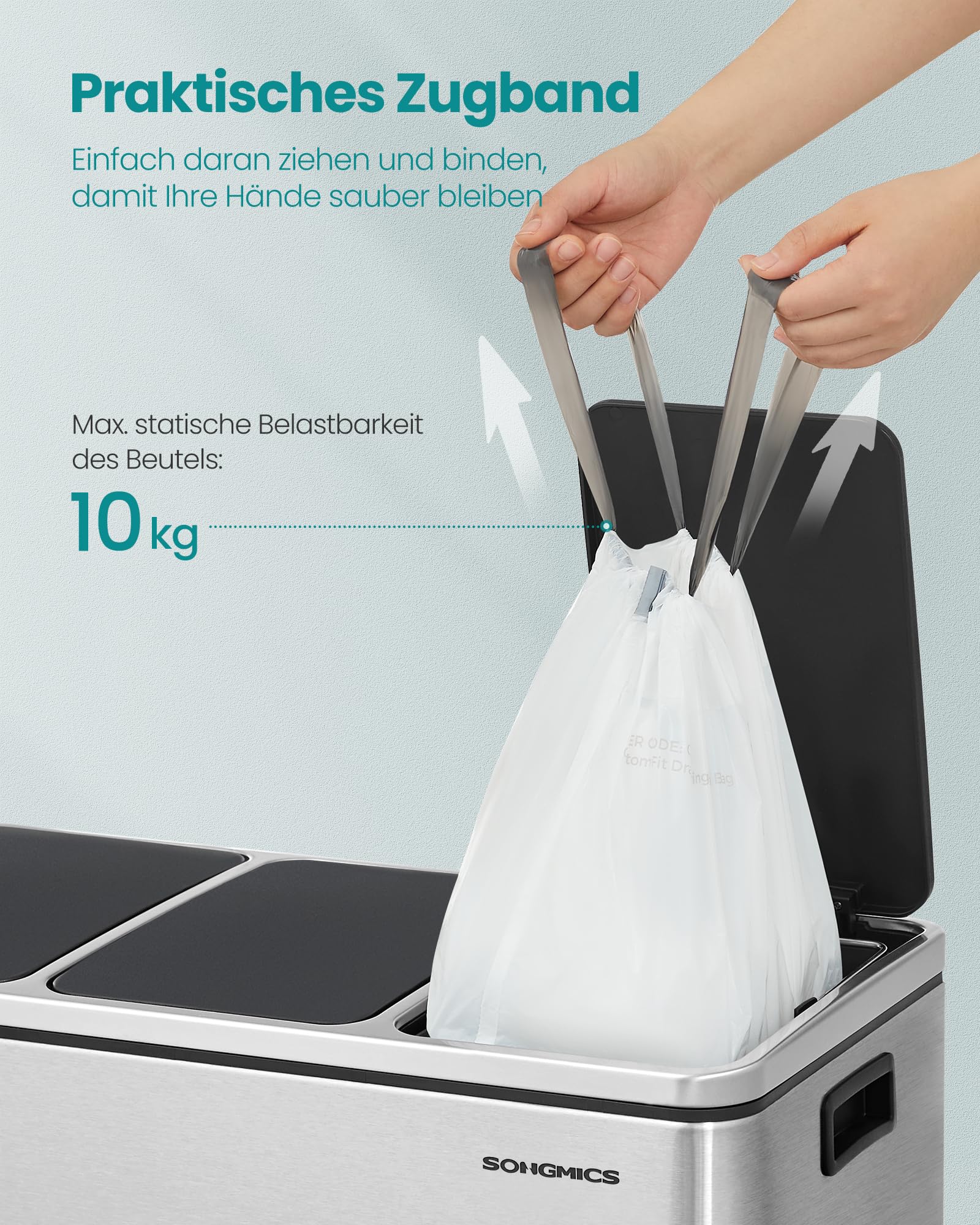 songmics-m-llbeutel-mit-zugband-code-l-krb021a04-20-liter-160-st-ck-wei image 6