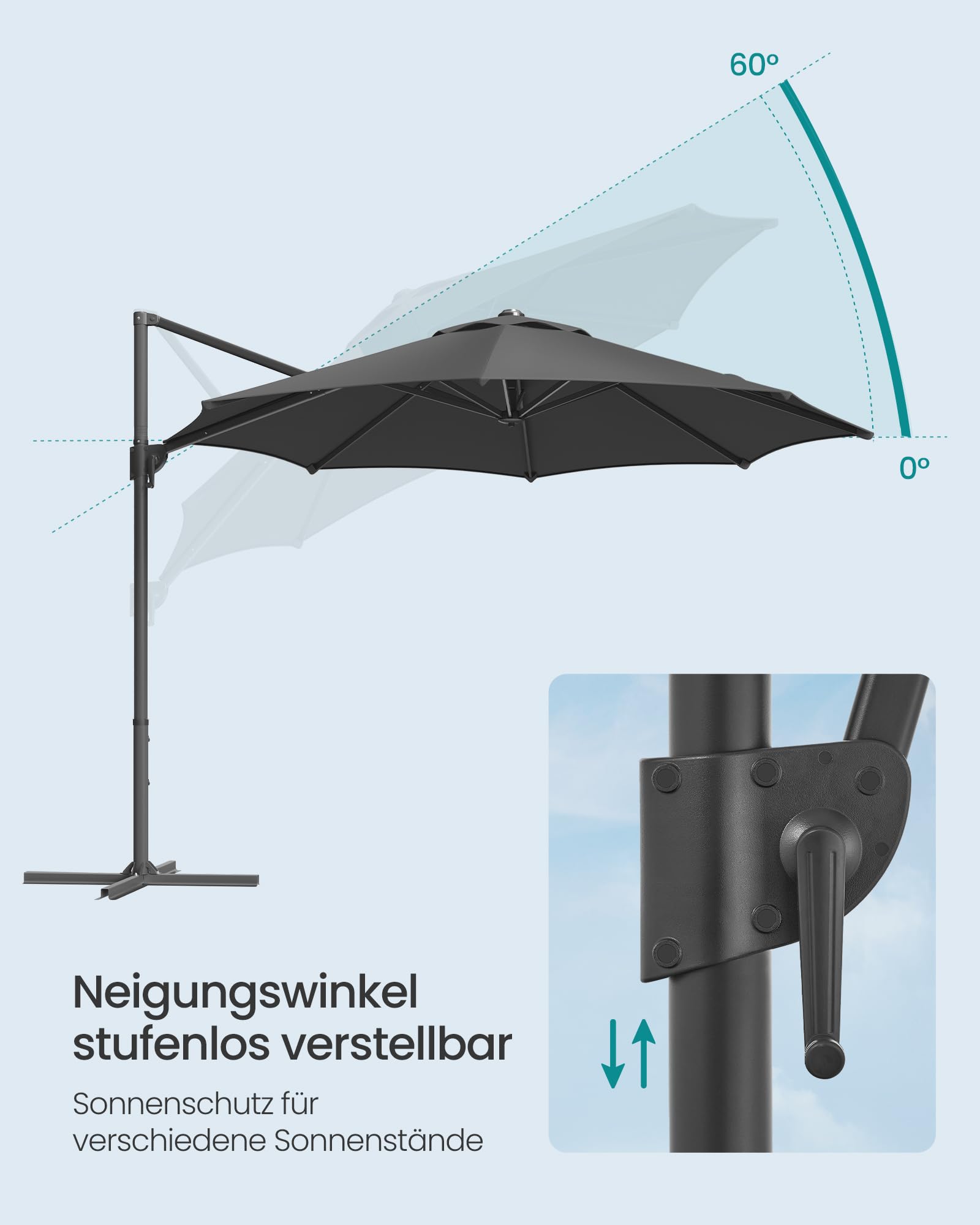 songmics-ampelschirm-300-cm-upf-50-grau-gpu074g02 image 5
