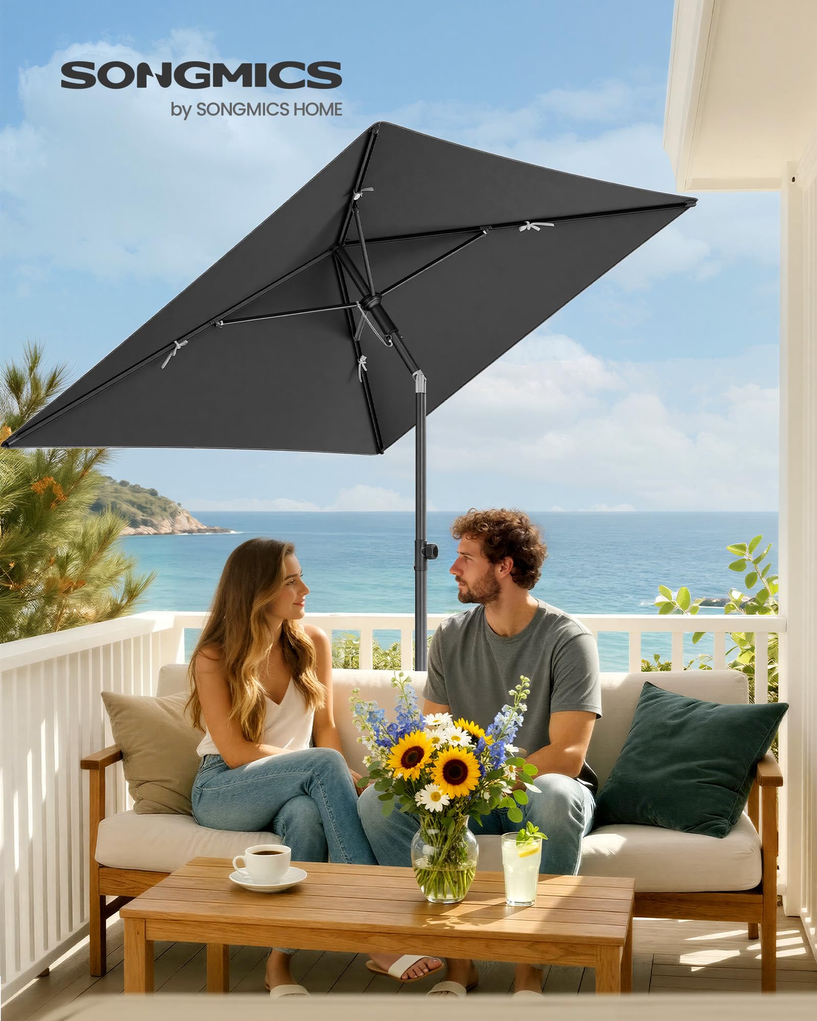 songmics-sonnenschirm-balkon-rechteckig-232-x-149-cm-knickbar-upf-50-2 image 2