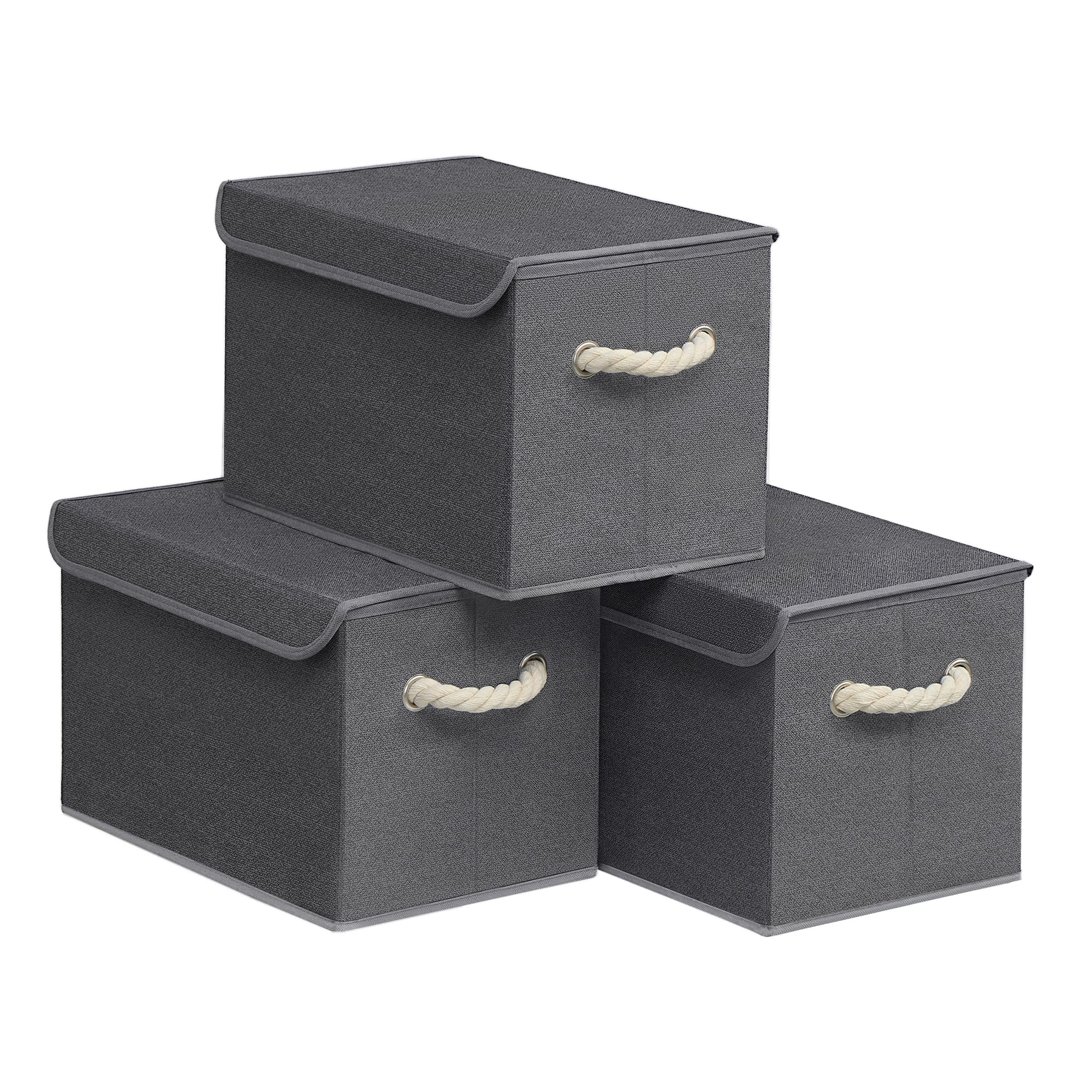 songmics-aufbewahrungsbox-rfb013gz01-3er-set-38-x-25-x-25-cm-schiefergrau image 1