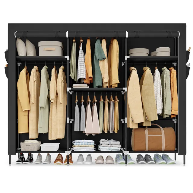 songmics-stoff-kleiderschrank-45-x-189-x-180-cm-mit-4-h-ngef-chern image 1