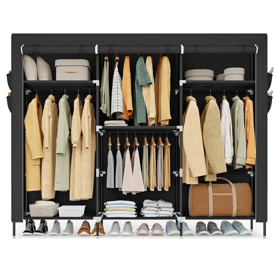 songmics-stoff-kleiderschrank-45-x-189-x-180-cm-mit-4-h-ngef-chern image 1