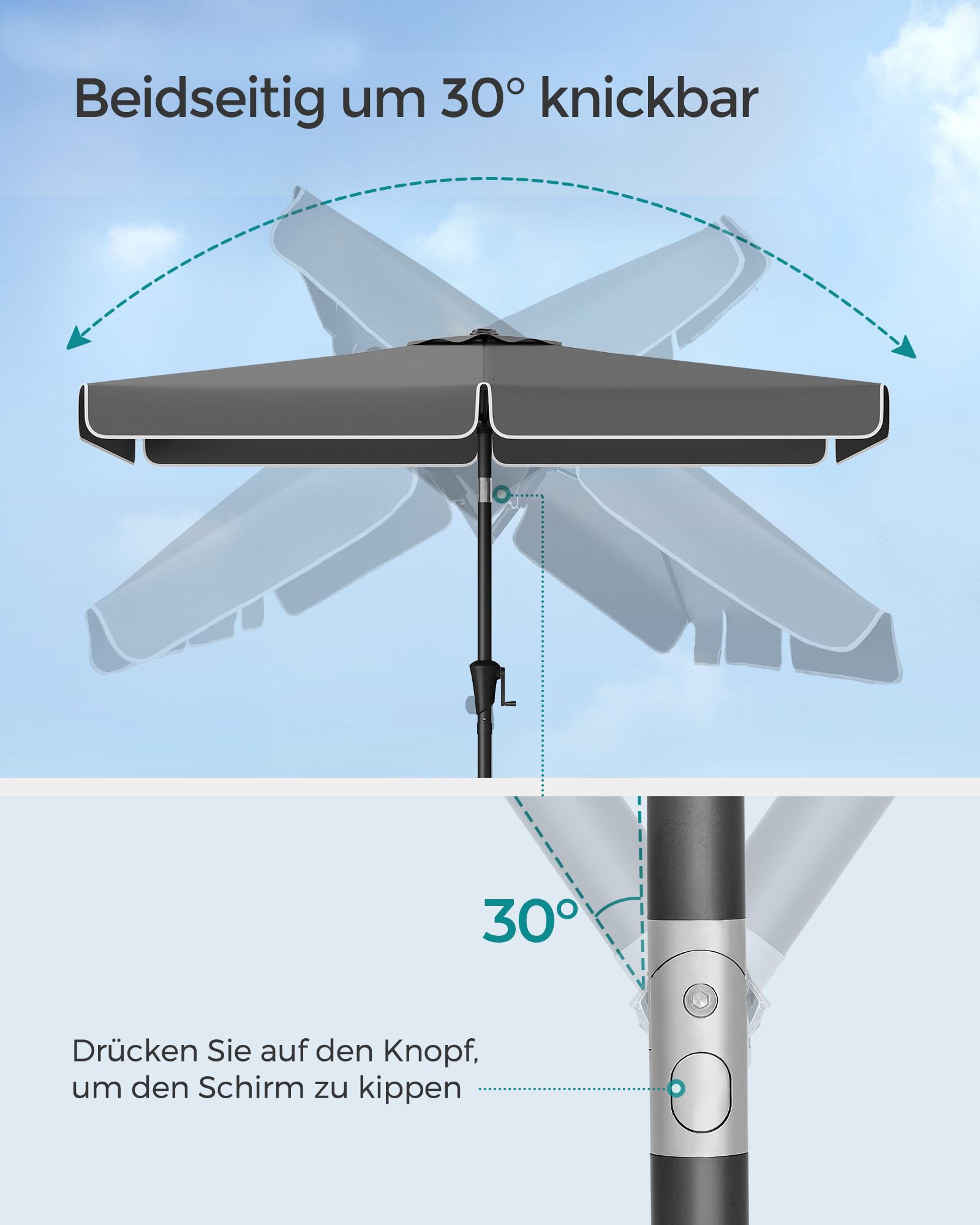 songmics-sonnenschirm-300-x-200-cm-upf-50-rechteckig-ohne-st-nder image 4