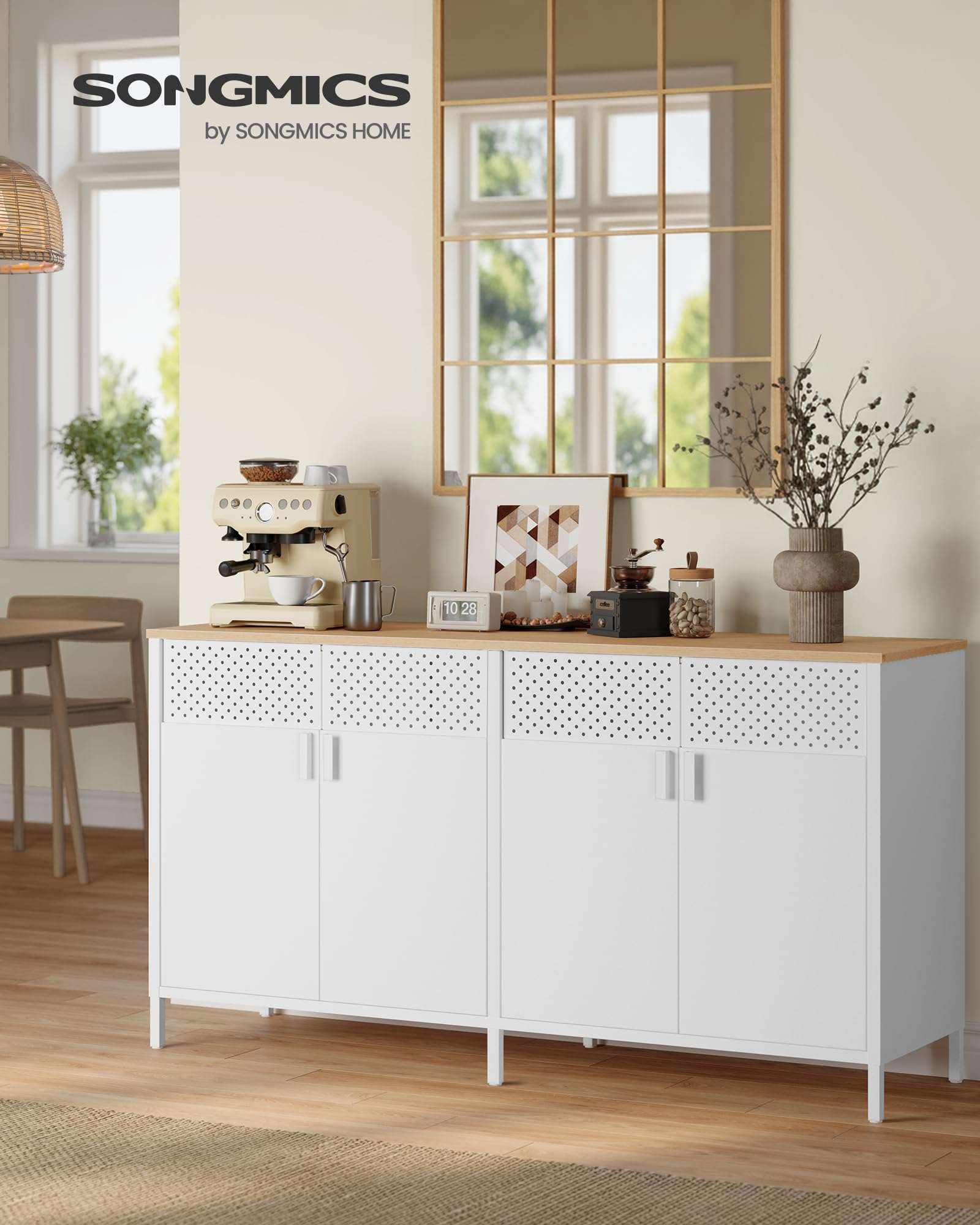 songmics-aufbewahrungsschrank-metall-4-t-ren-40-x-141-x-76-cm-lsc205wc01 image 2