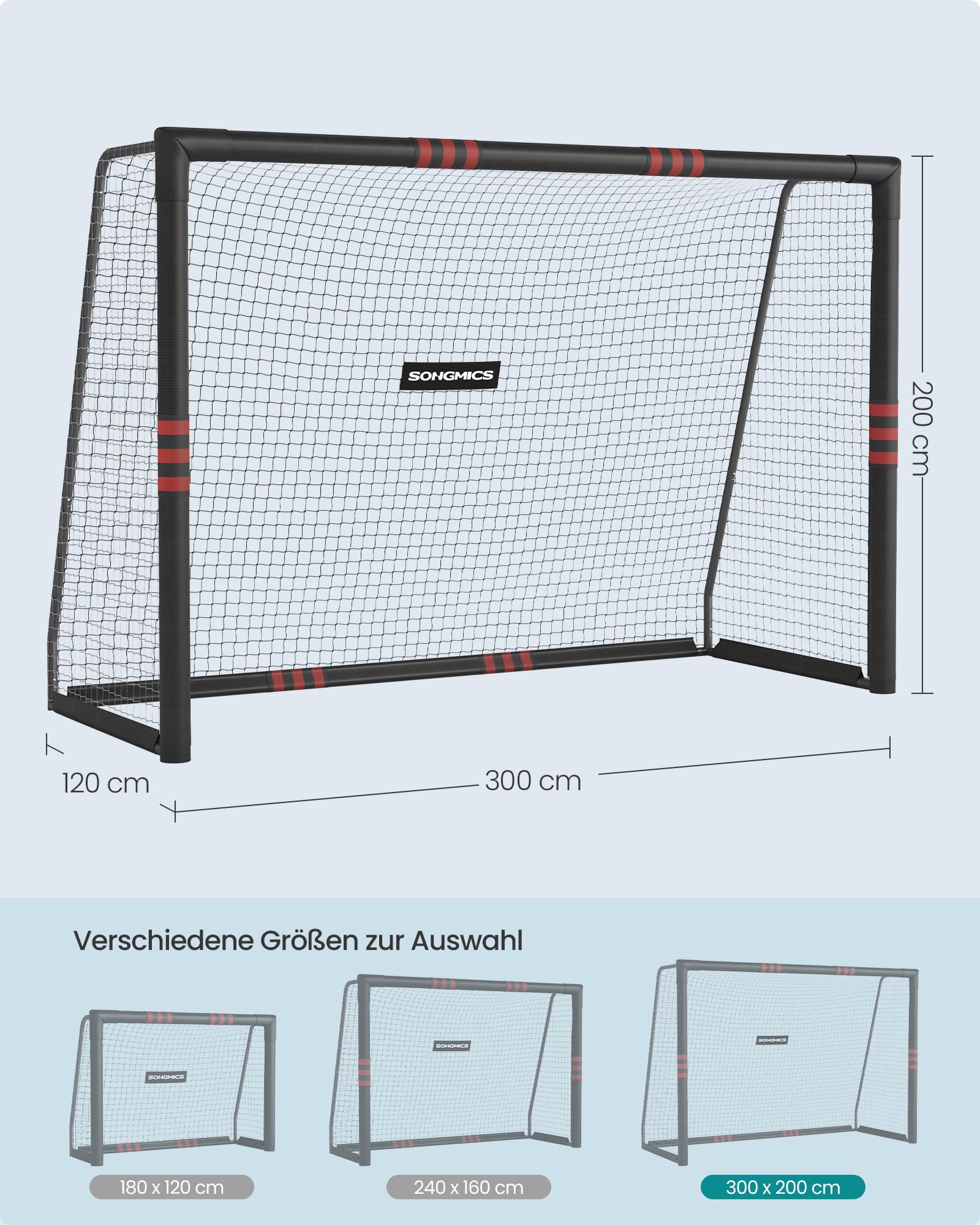 songmics-fu-balltor-outdoor-stahl-pe-netz image 6