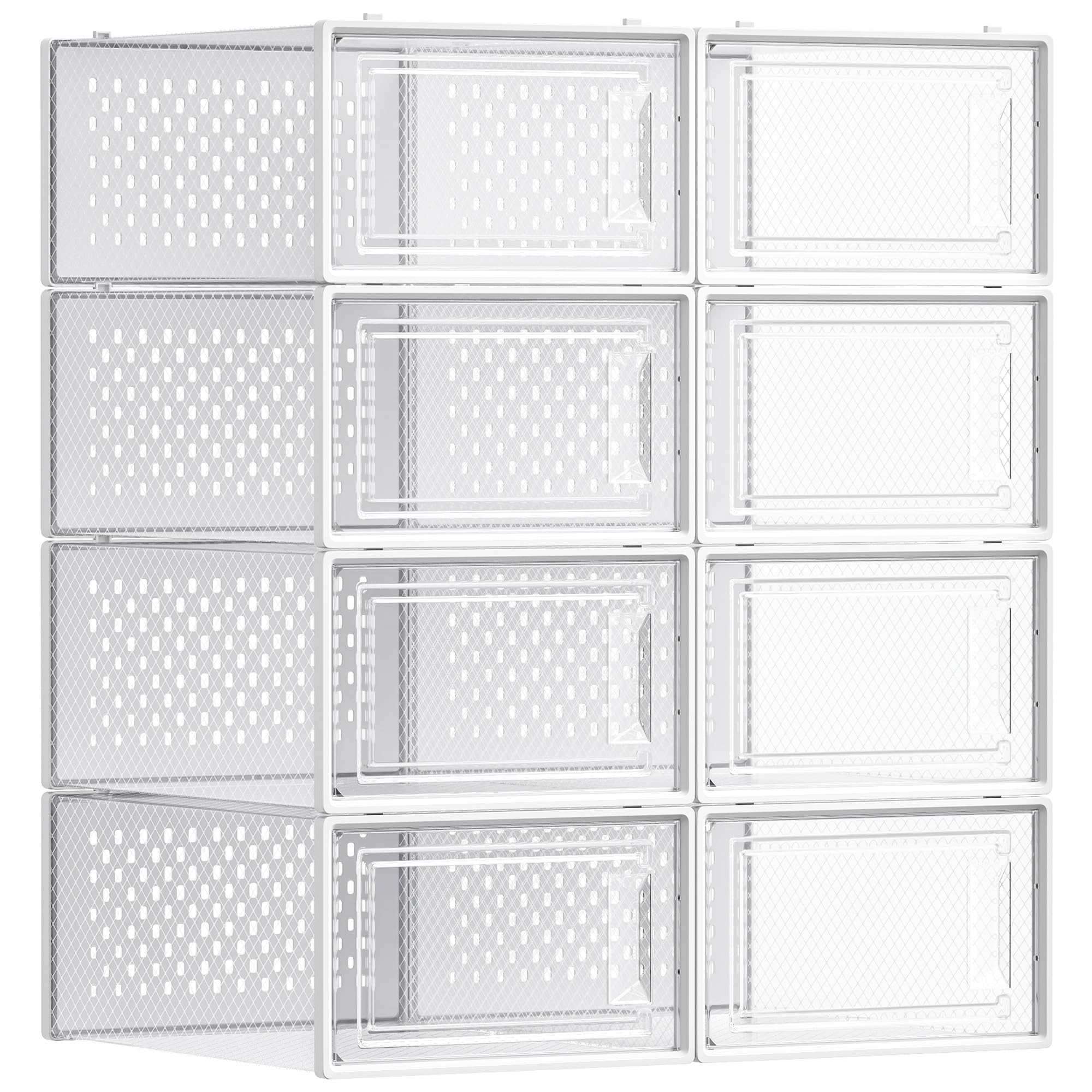 songmics-schuhboxen-8er-set-transparent-wei-lsp08swt-gr-43 image 1