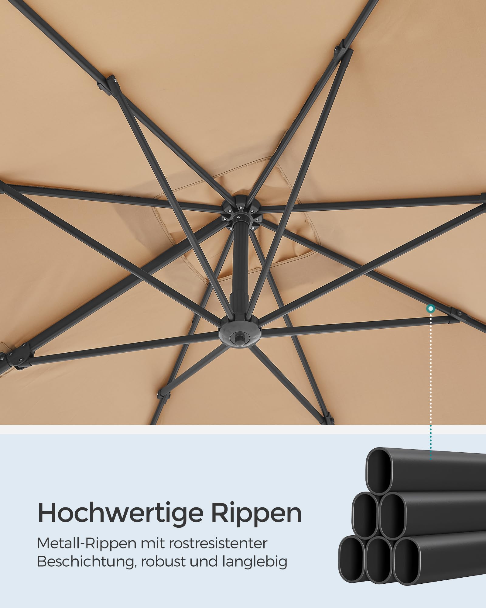 songmics-gpu057k01-ampelschirm-270-x-270-cm-kamelbraun image 8