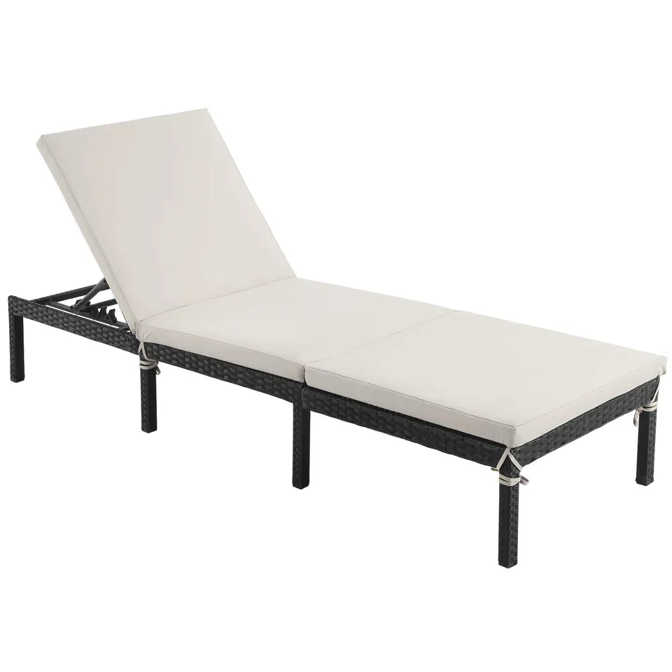 songmics-sonnenliege-gcb27brv2-polyrattan-beige-59-x-198-x-28-cm image 1