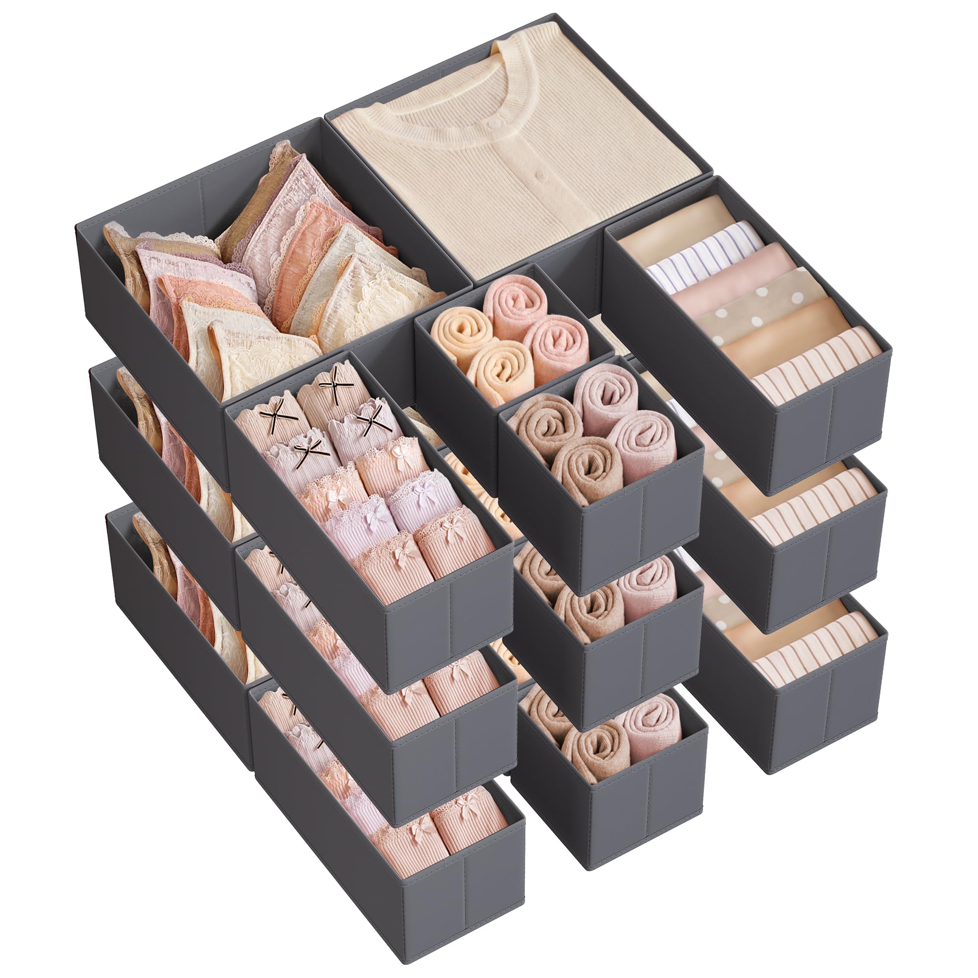 songmics-rdz006y01-schubladen-organizer-6er-set-sandbeige image 7