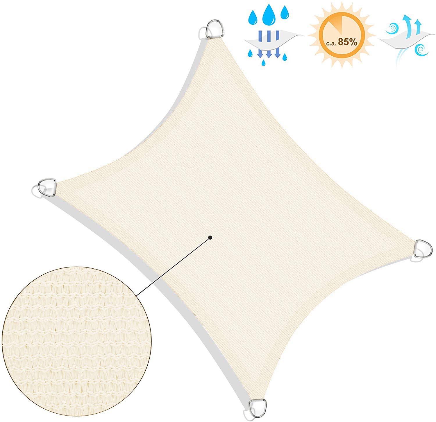 songmics-sonnensegel-gss35iv-3-5-x-5-m-beigewei-hdpe-uv-schutz image 4