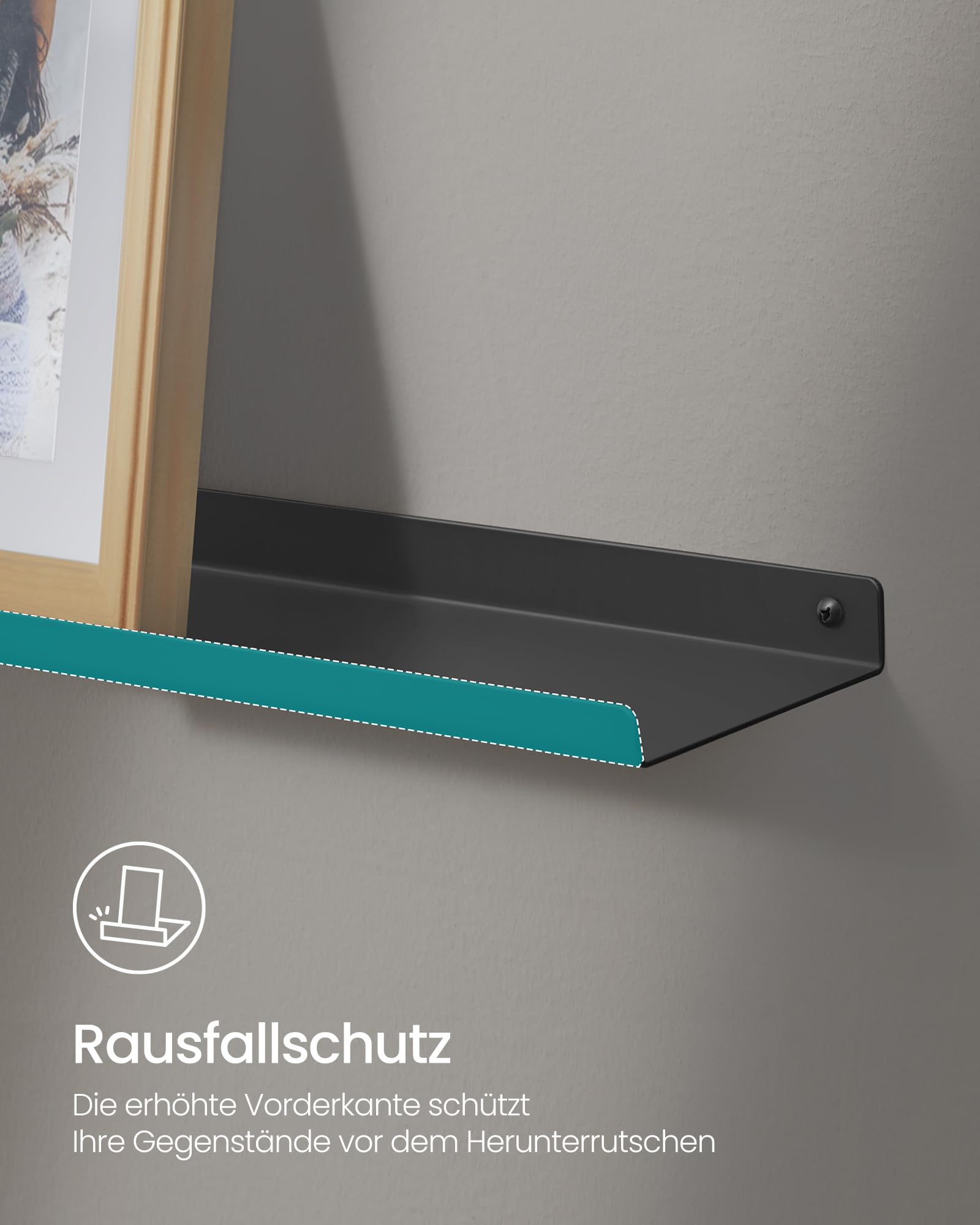 songmics-custos-wandregal-metall-3er-set-schweberegal-schwarz-lfs12bk image 7