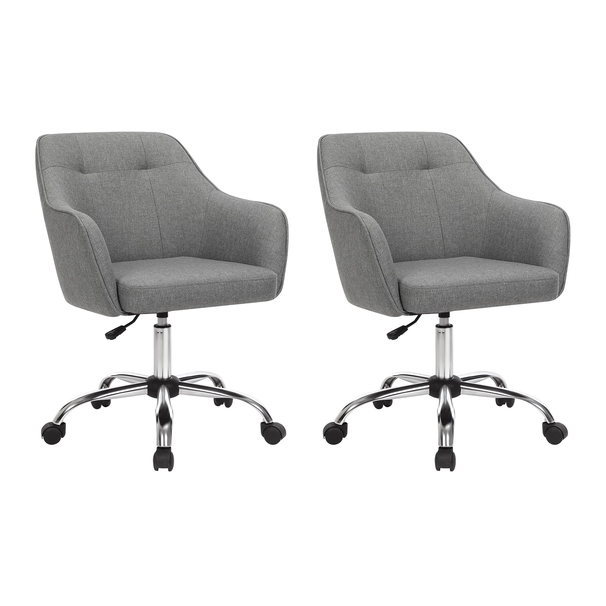 songmics-drehstuhl-2er-set-obg919g01-schreibtischstuhl-grau image 1