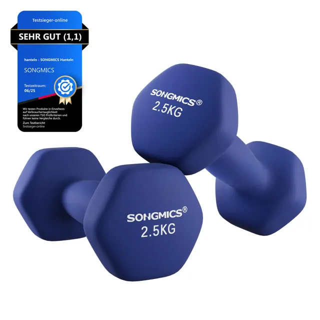 songmics-kurzhantel-2er-set-hexagon-mit-neopren-beschichtung-f-r-krafttraining-z image 1