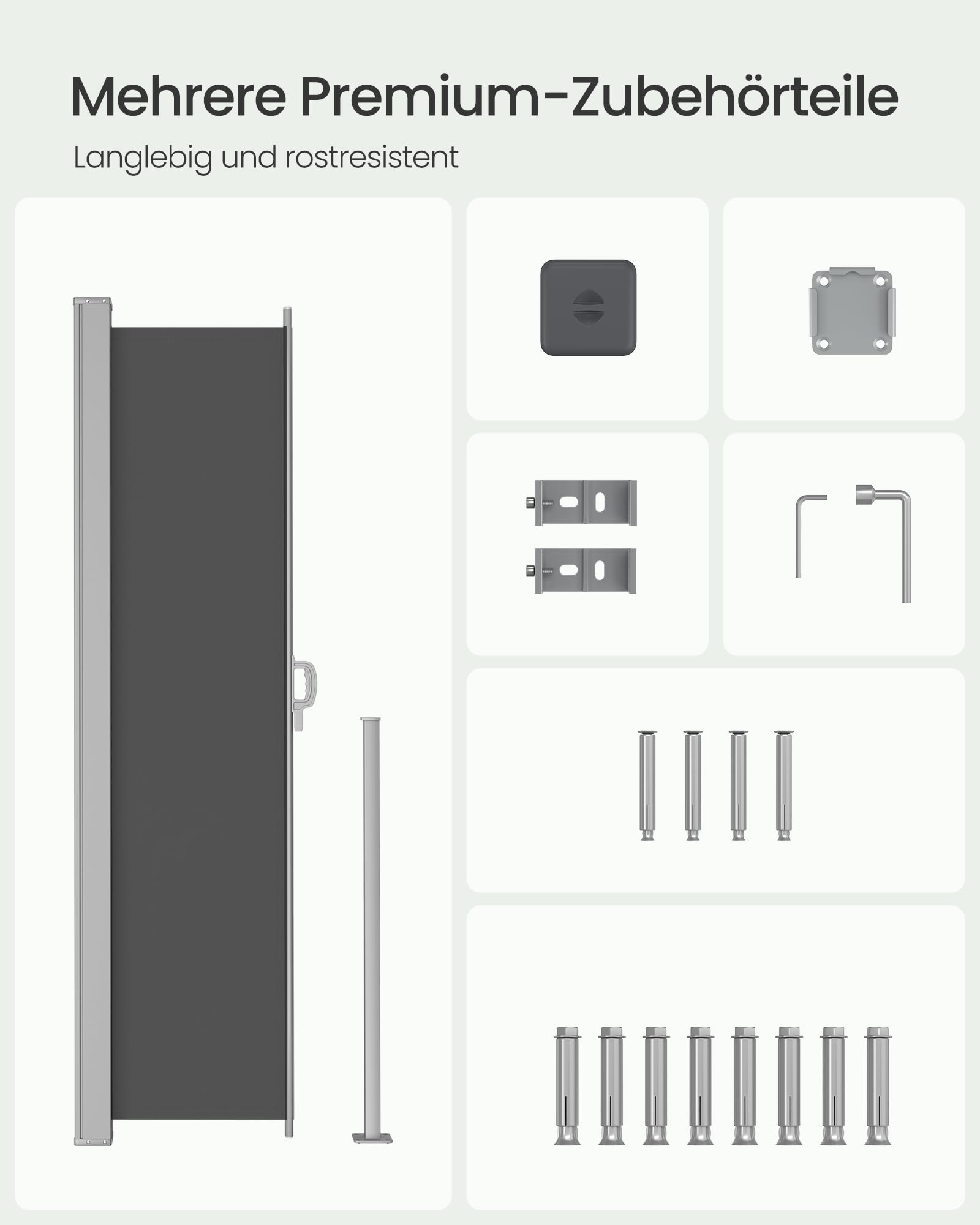 songmics-seitenmarkise-160-x-500-cm-anthrazit-gsa615gz01 image 7