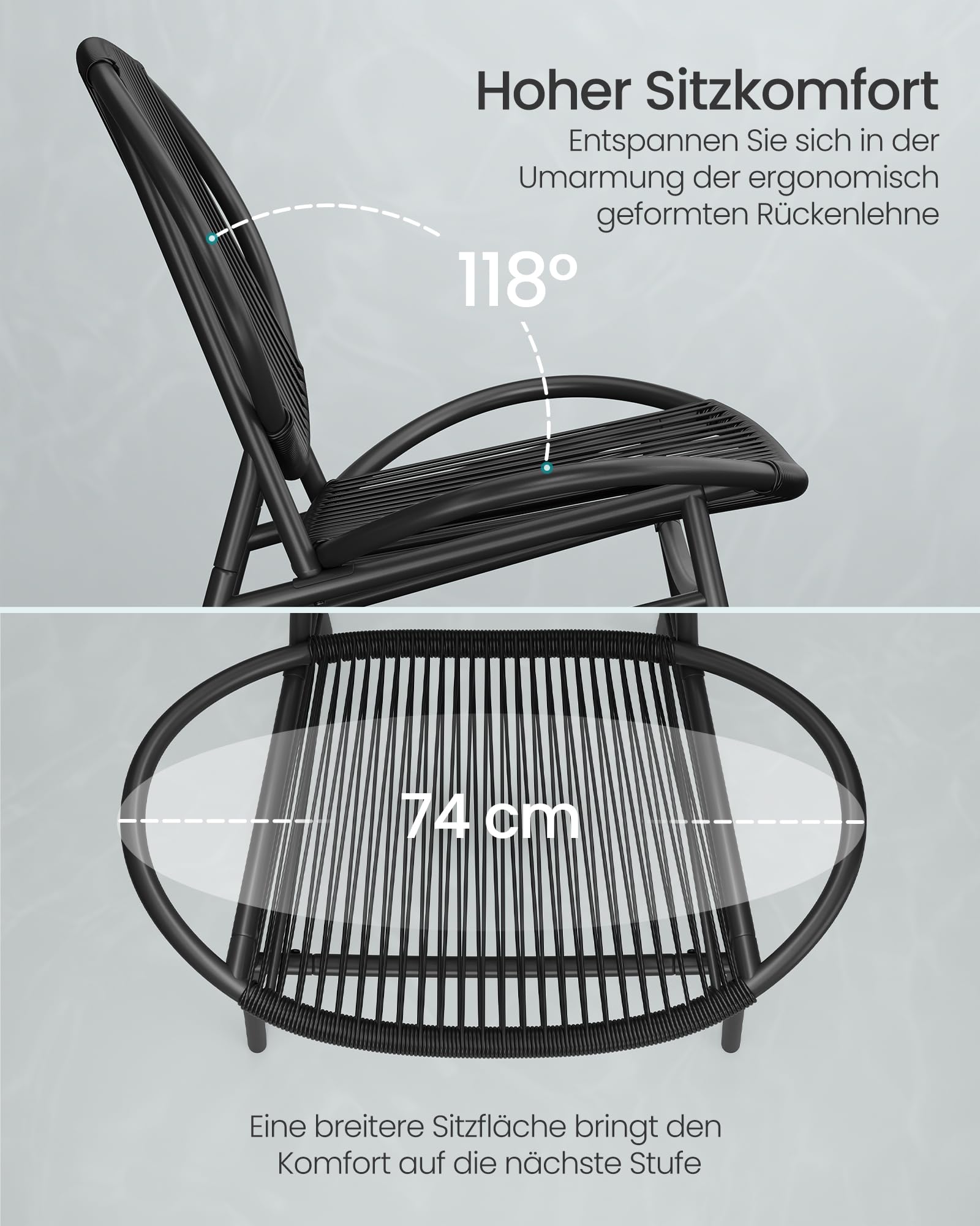 songmics-balkonm-bel-3er-set-pe-polyrattan-tintenschwarz-ggf021b01 image 3