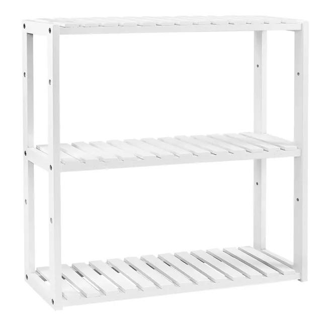 songmics-badregal-bambus-bcb13w-60-x-54-x-15-cm-wei-mit-3-ablagen image 1