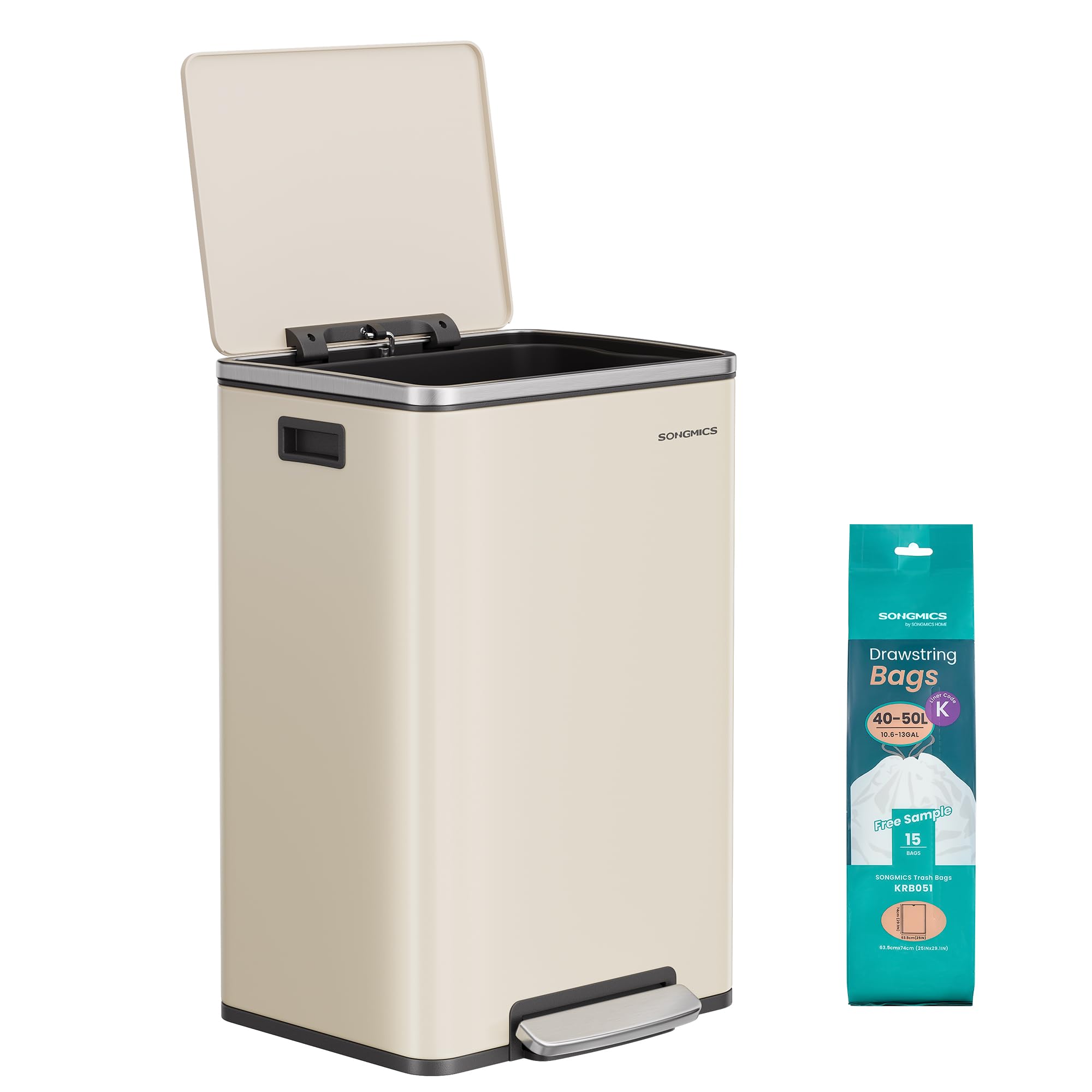 songmics-m-lleimer-50-l-stahl-mit-softclose-cremefarben-ltb595a02 image 1