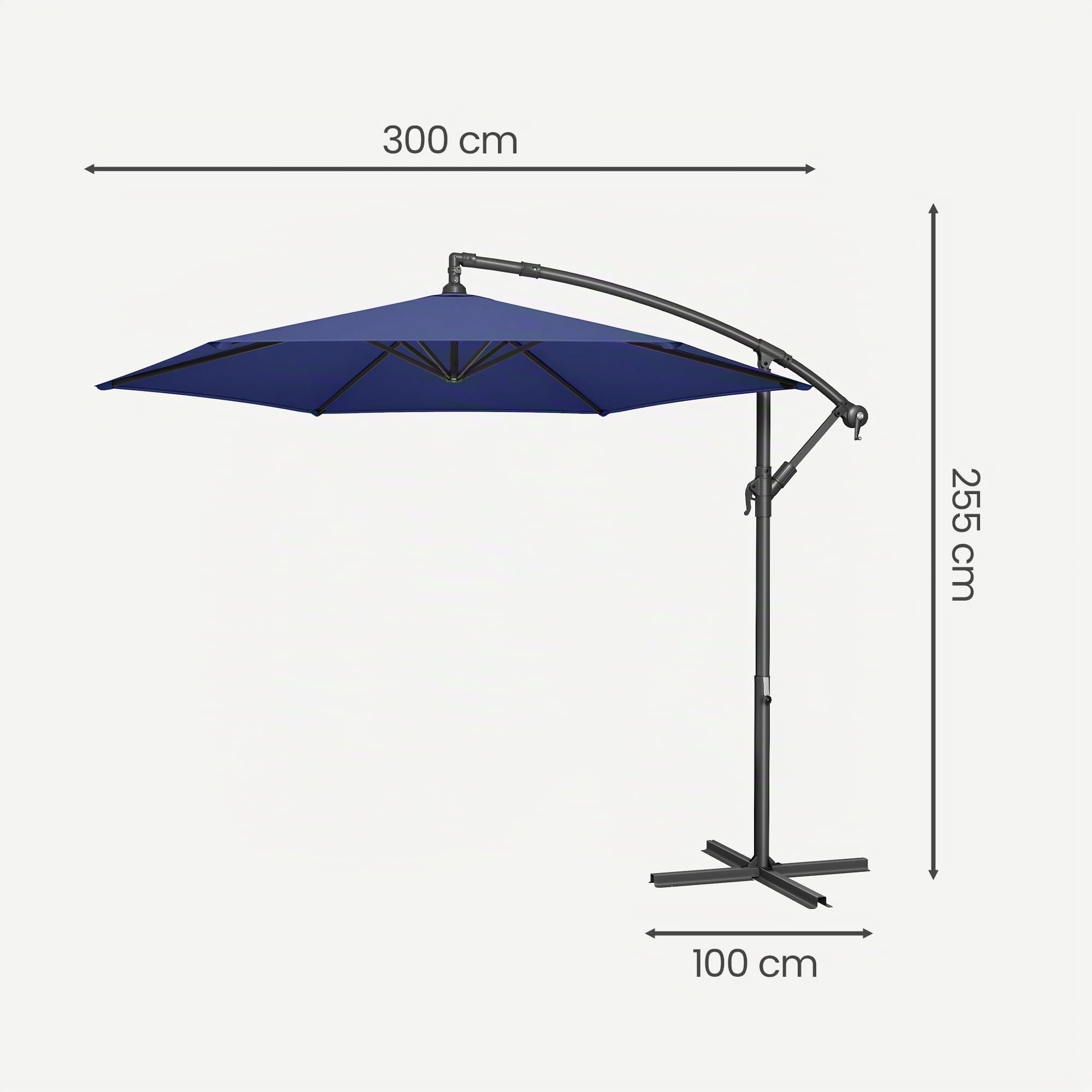 songmics-sonnenschirm-ampelschirm-300-cm-mit-st-nder-upf-50 image 4