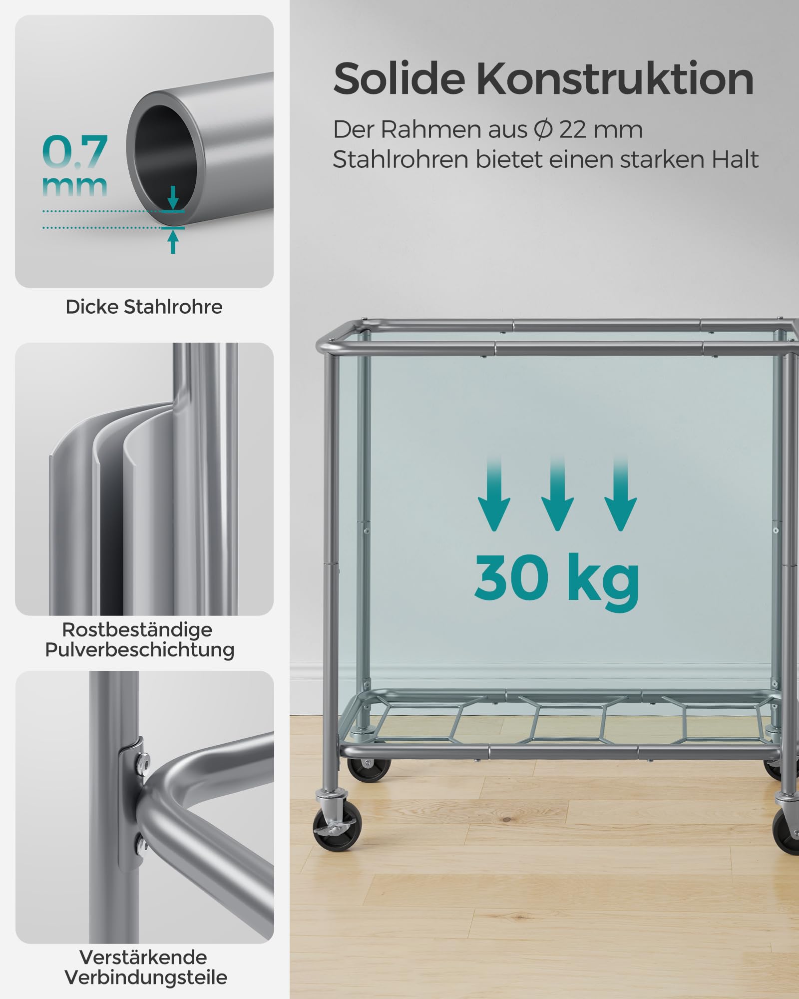 songmics-w-schekorb-3-f-cher-200-liter-tintenschwarz-rls005b01-mit-rollen image 6
