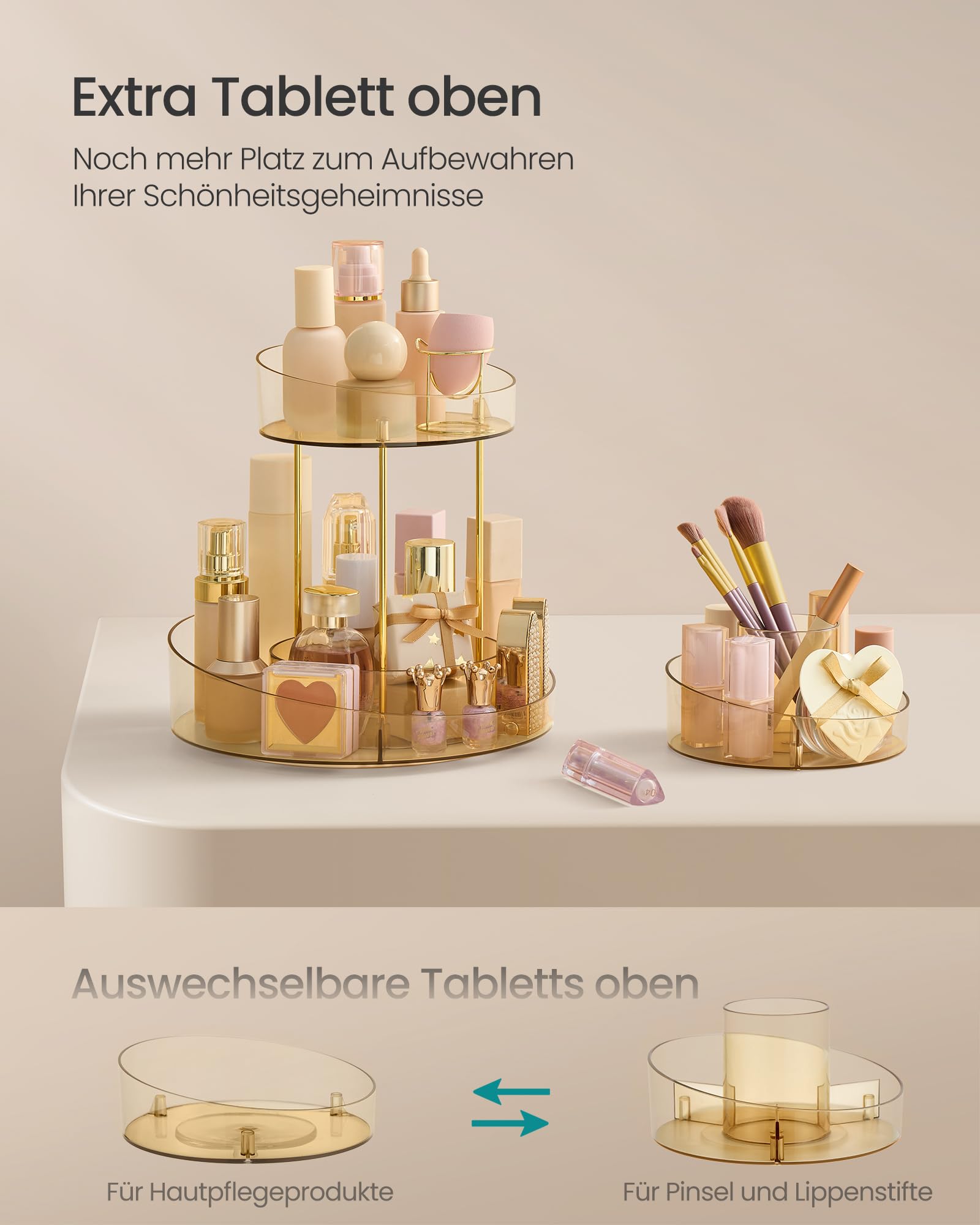 songmics-make-up-organizer-drehbar-jka027a01-champagnergold-2-ebenen image 3