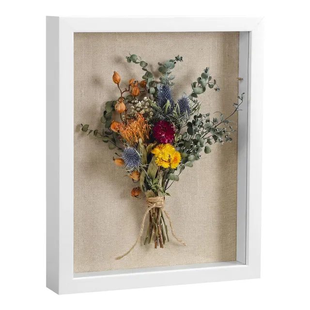 songmics-3d-bilderrahmen-rpf007w01-wei-22-5-x-27-5-cm image 1