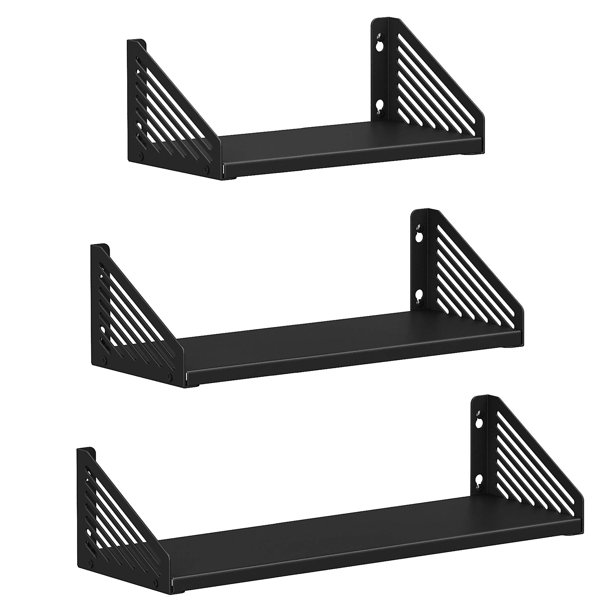 songmics-wandregale-lfs023b01-3er-set-schweberegale-metall-schwarz image 7