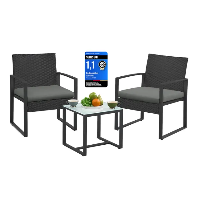 songmics-balkonm-bel-set-ggf010g05-pe-polyrattan-schwarz-grau-tisch-2-st-hle image 1