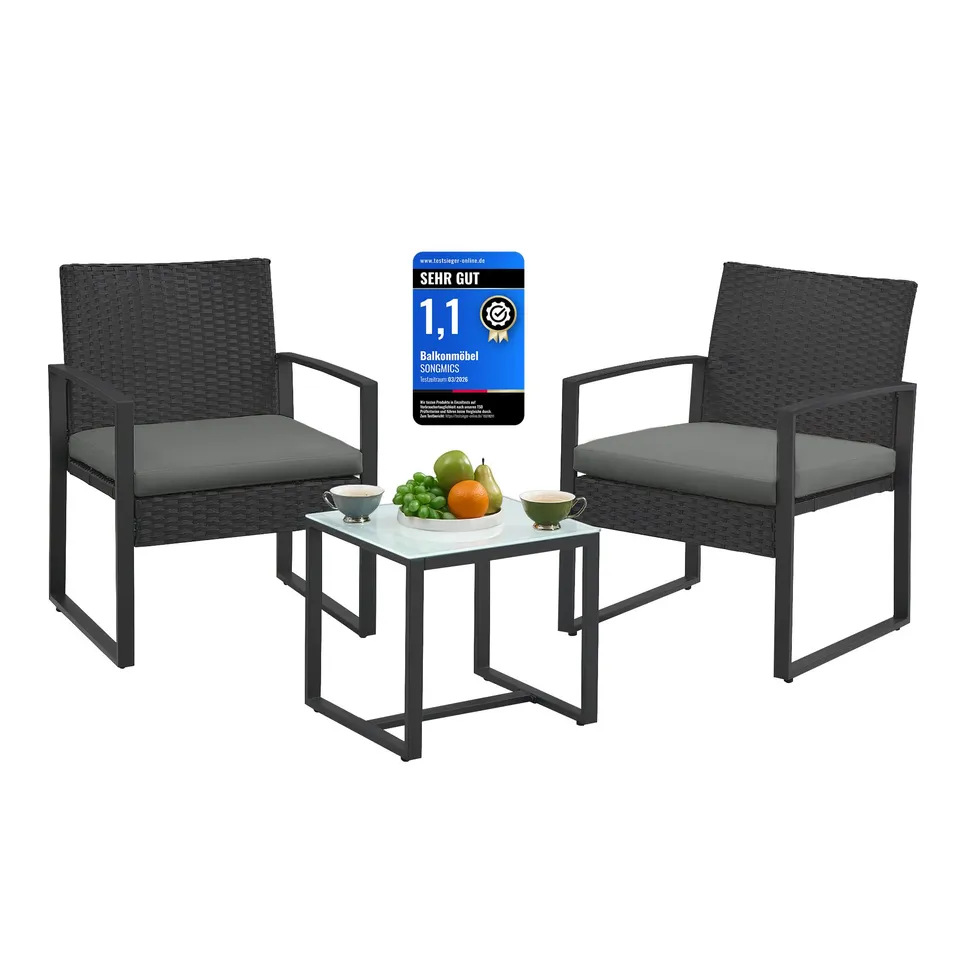 songmics-balkonm-bel-set-ggf010g05-pe-polyrattan-schwarz-grau-tisch-2-st-hle image 1