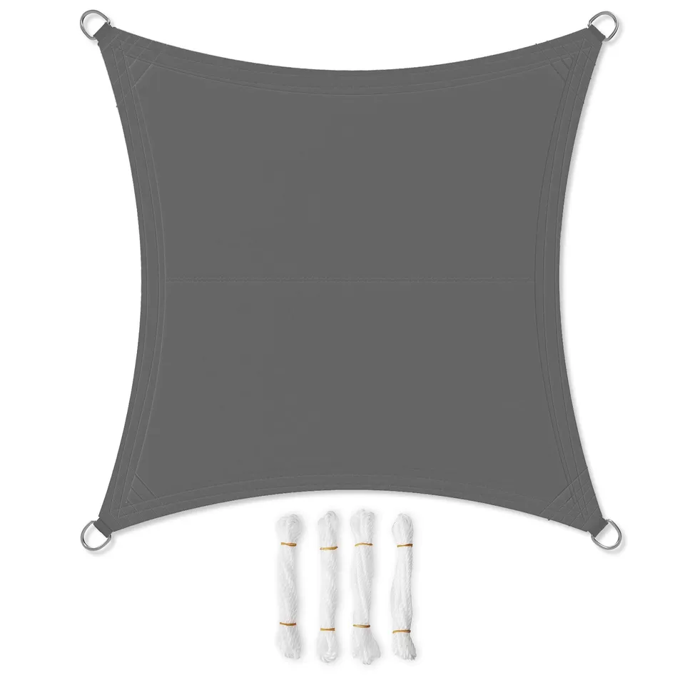 songmics-sonnensegel-3-6-x-3-6-m-quadratisch-rauchgrau image 1