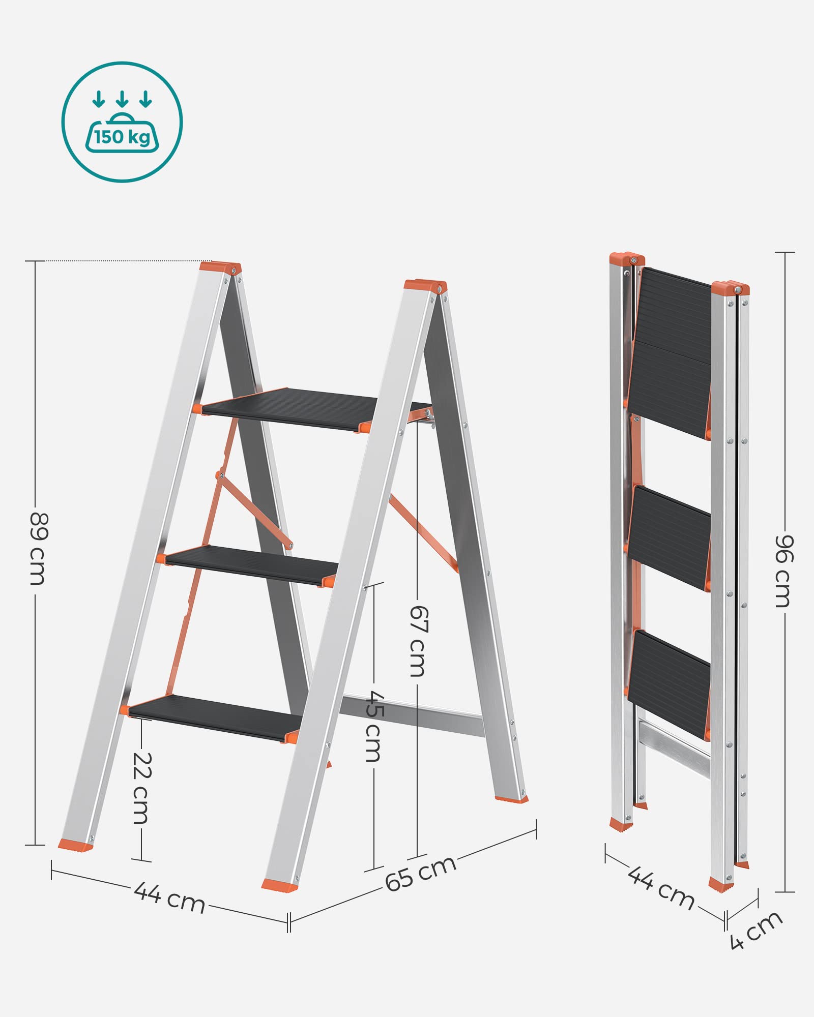 songmics-trittleiter-glt023b01-3-stufen-klappbar-silbern image 7