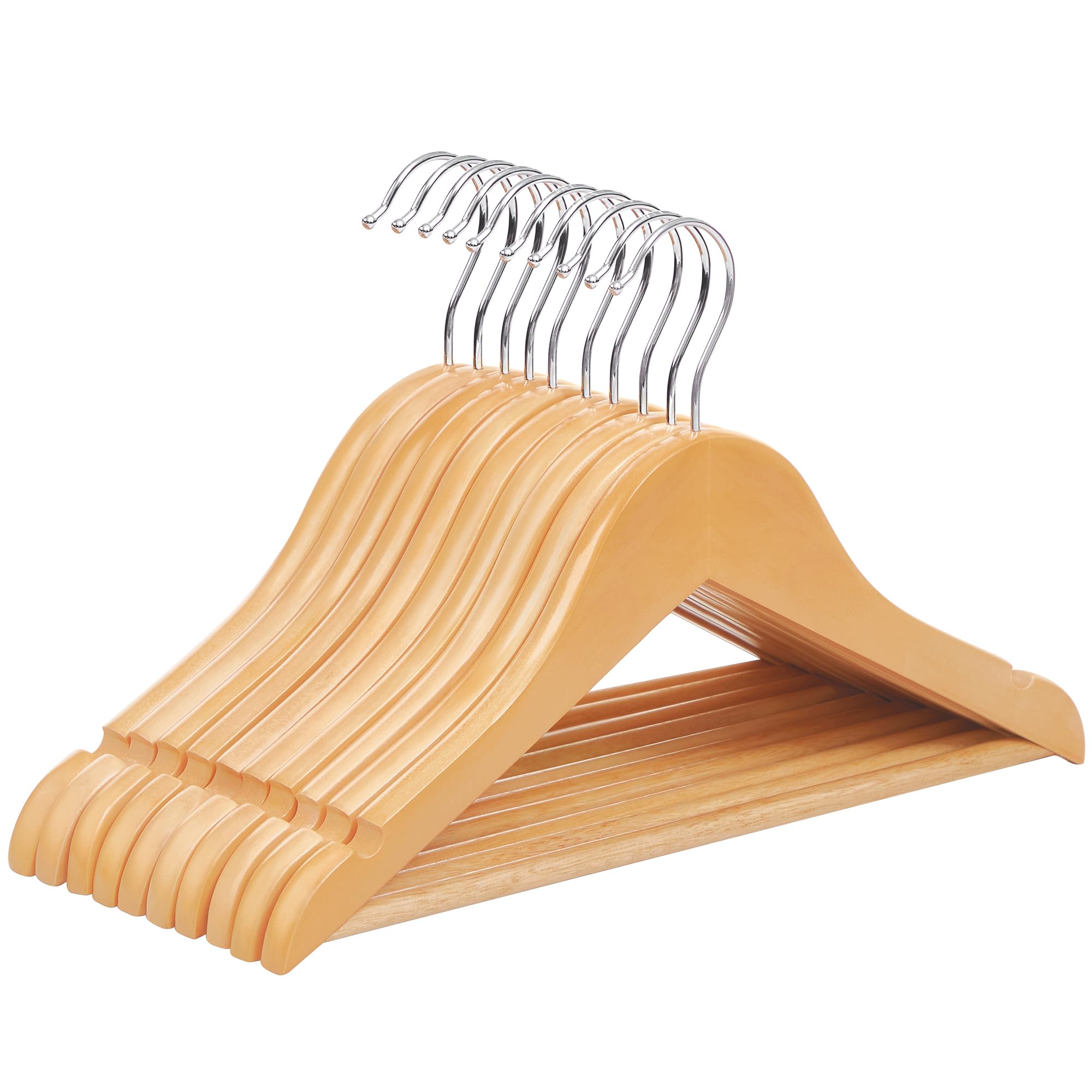 songmics-kinderkleiderb-gel-crw006w02-10-st-ck-holz-mit-aufh-ngestange-360-drehb image 8