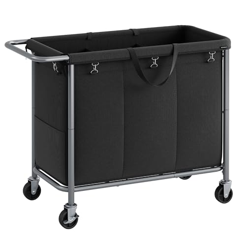 songmics-w-schekorb-3-f-cher-200-liter-tintenschwarz-rls005b01-mit-rollen image 8