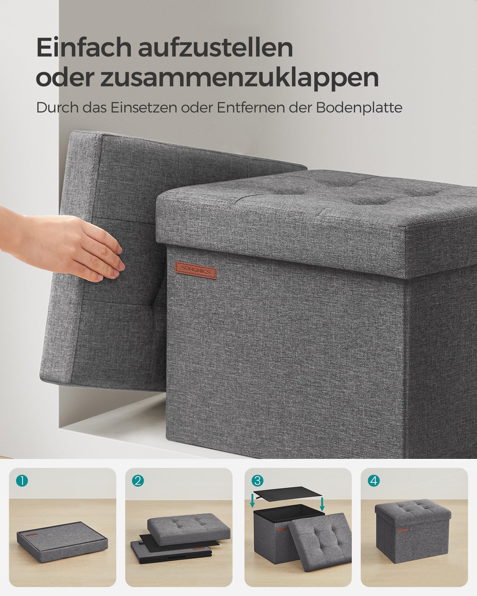 songmics-sitzhocker-lsf102g01-mit-stauraum-32l-31x41cm-dunkelgrau image 8