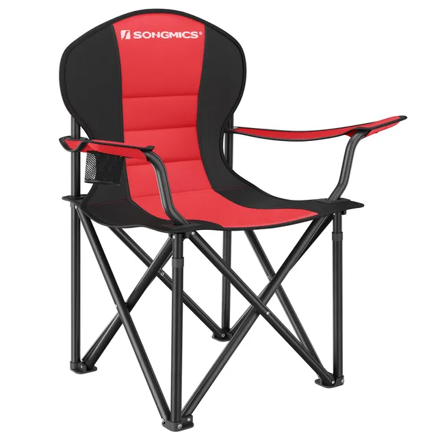 songmics-campingstuhl-klappstuhl-gepolstert-mit-flaschenhalter-bis-250-kg-outdoo image 1
