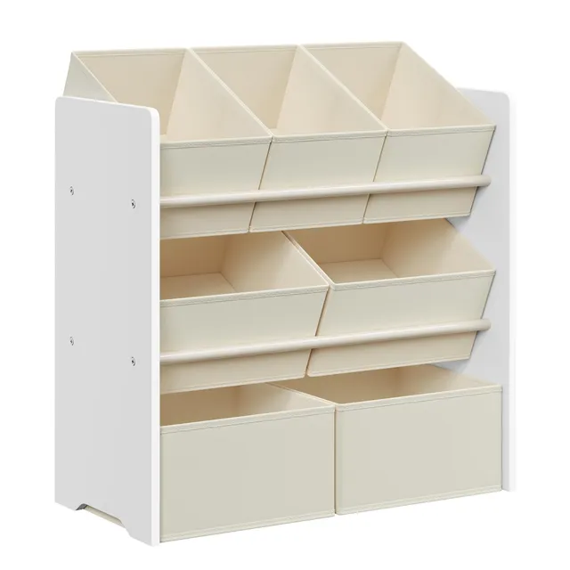 songmics-kinderregal-spielzeugregal-mit-7-boxen-wolkenwei image 1