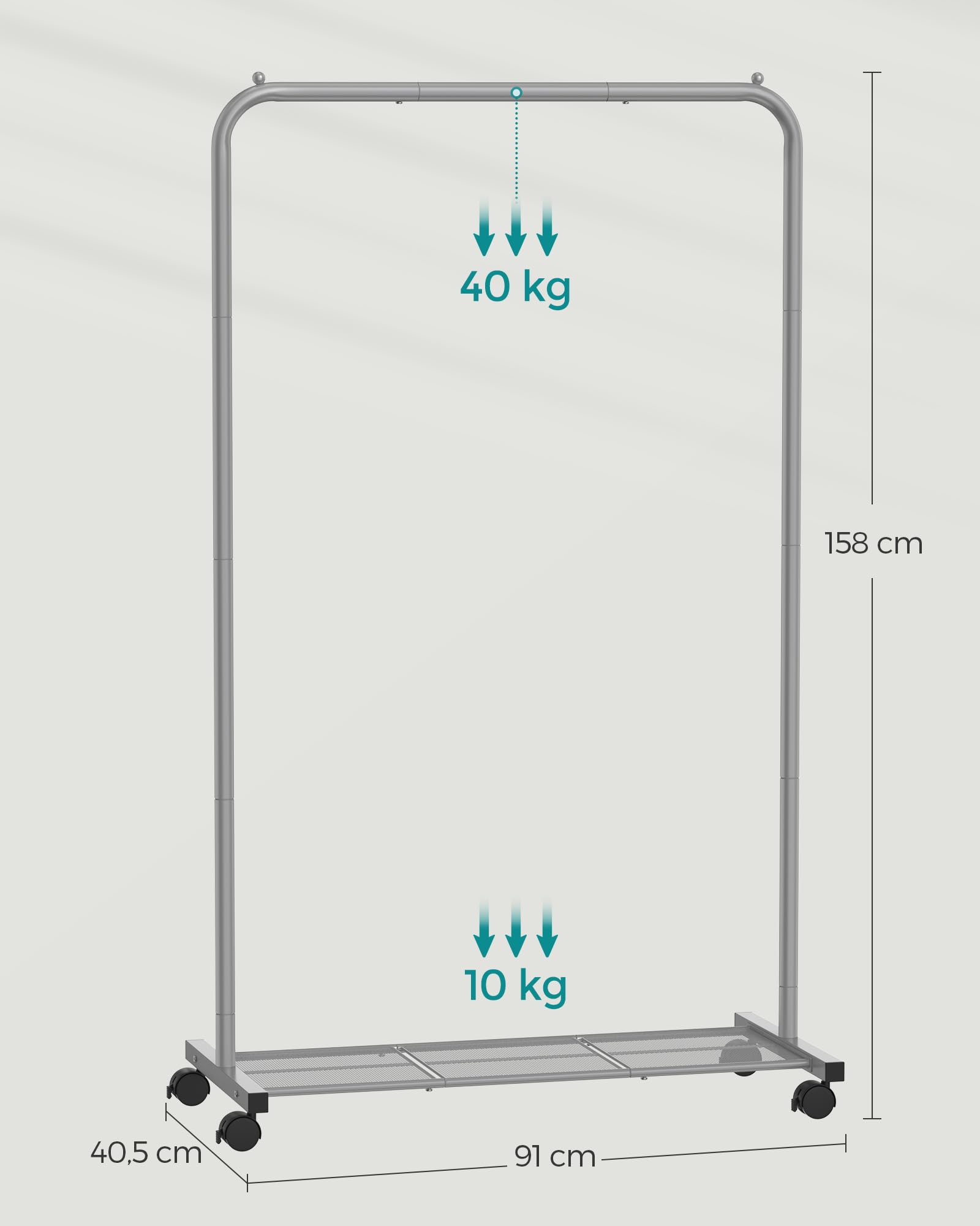 songmics-kleiderst-nder-auf-rollen-91-cm-garderobenst-nder-grau-hsr025g01 image 7