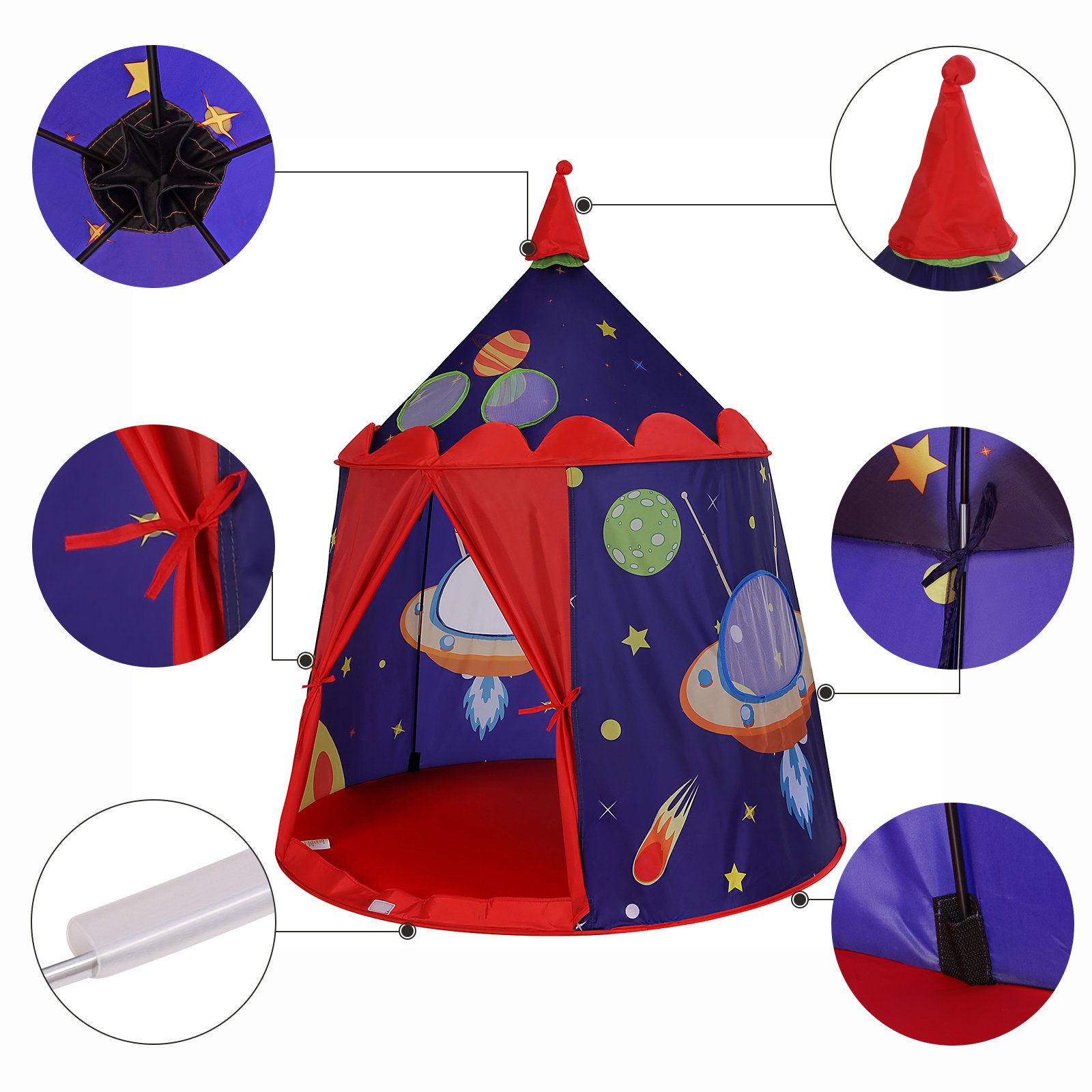 songmics-spielzelt-lpt01bu-schloss-blau-101-x-120-cm image 5