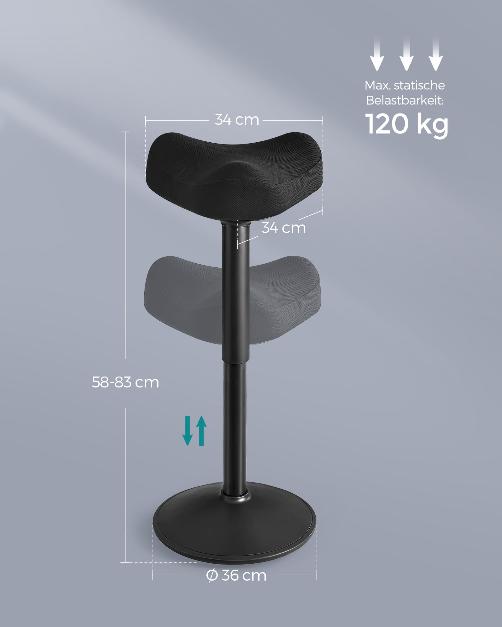 songmics-arbeitshocker-osc008b01-h-henverstellbar-58-83-cm-schwarz image 2