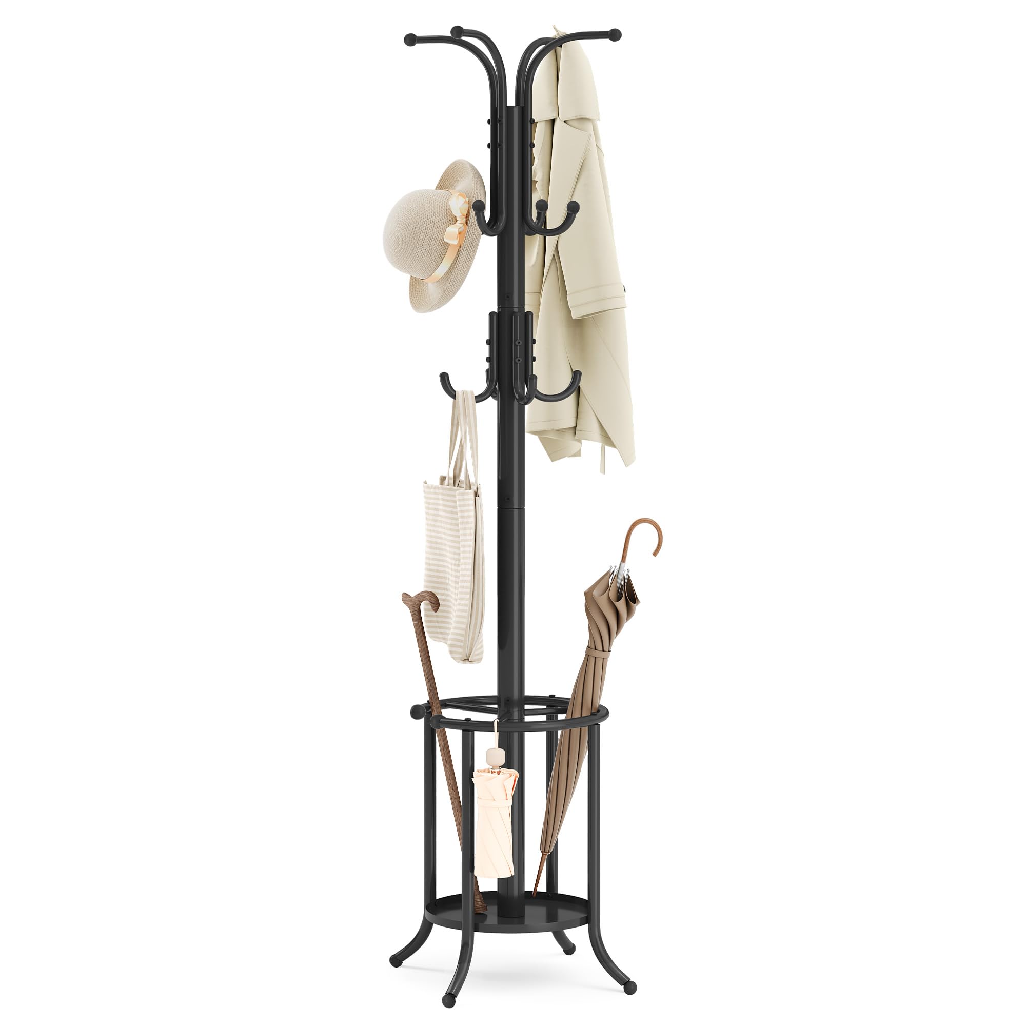 songmics-kleiderst-nder-freistehend-mit-schirmst-nder-12-haken image 8