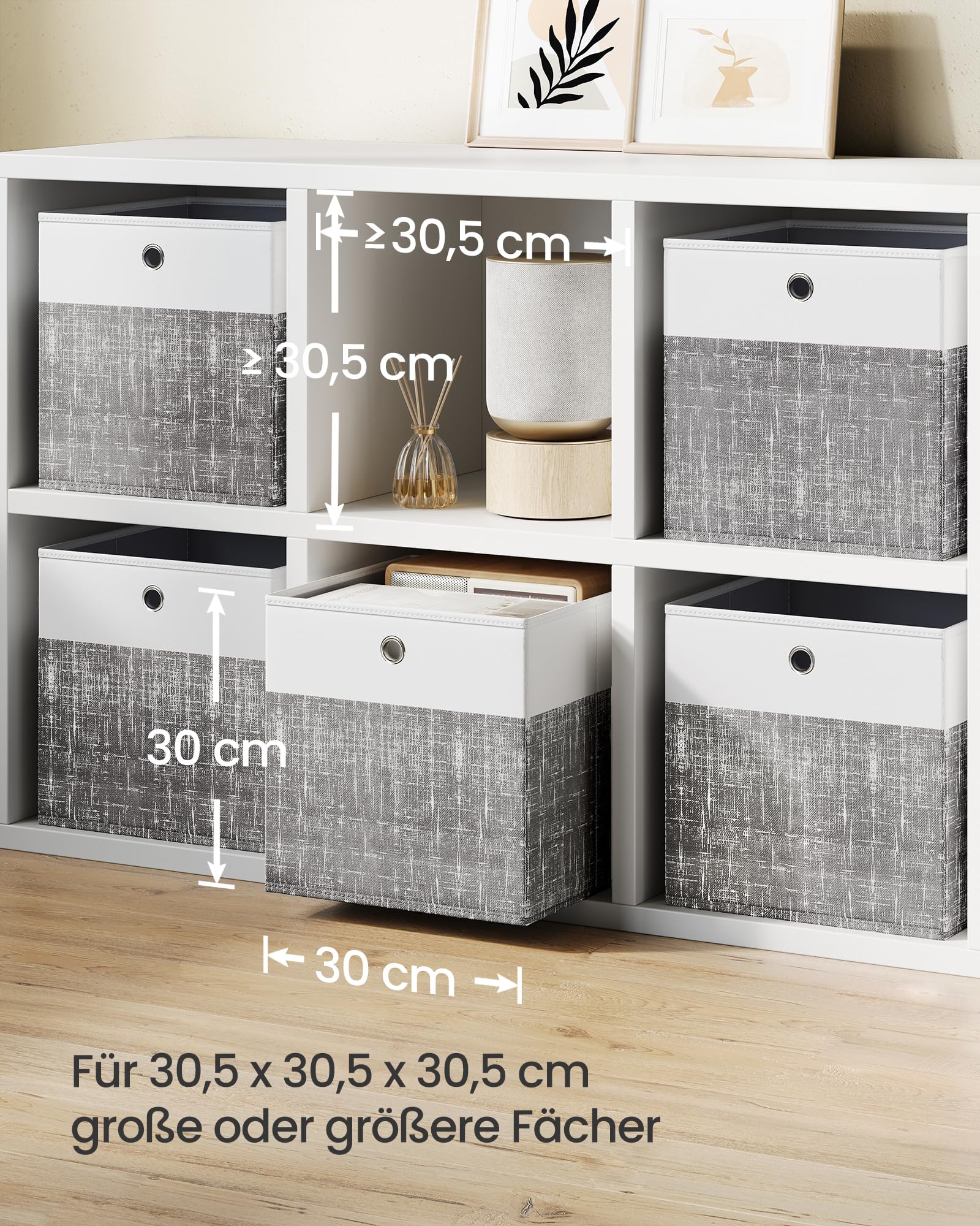 songmics-aufbewahrungsbox-6er-set-30-x-30-x-30-cm-wolkenwei-schilfgrau-rfb430gm0 image 7